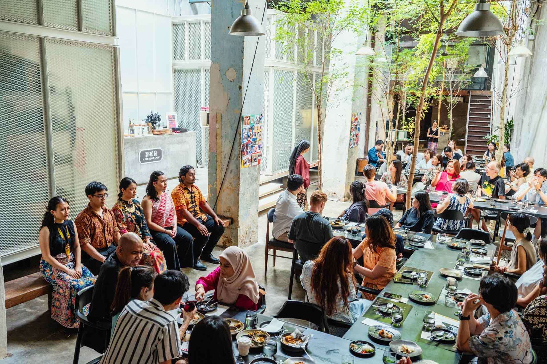 Dabble Dabble Jer Collective、Curios-City的餐飲劇場《Yam Seng Lah!》。（喬治市藝術節提供）