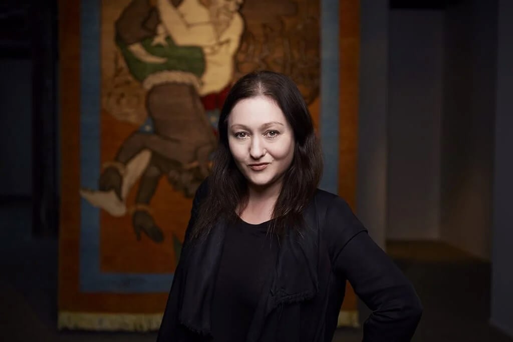 知名策展人艾莉克絲.格拉斯-坎特(Alexie Glass-Kantor)。(© Alexie Glass-Kantor、Artspace)