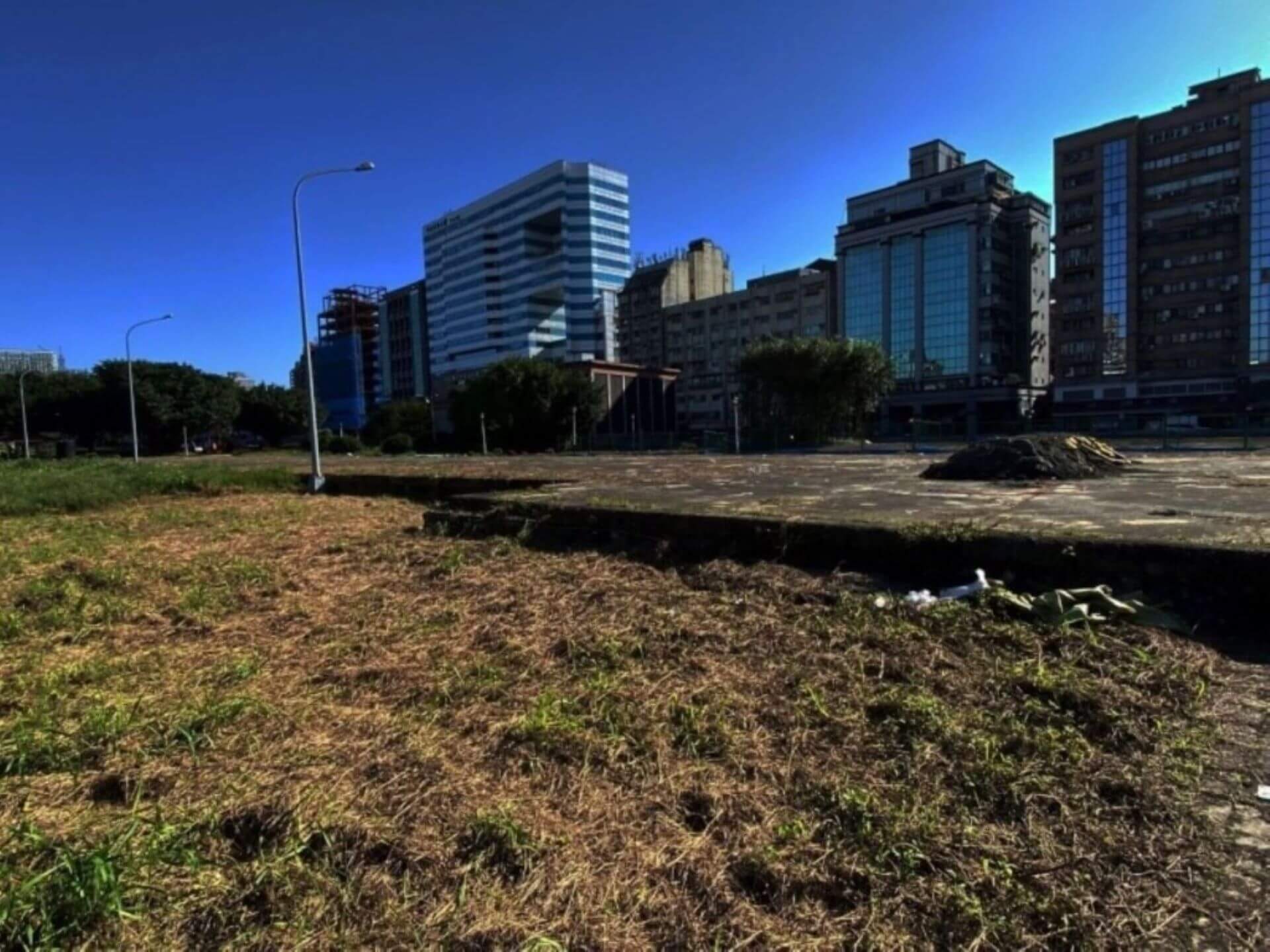 華山車站「櫛形月臺」遺構。（圖片由黃謙賢提供，單次授權使用）