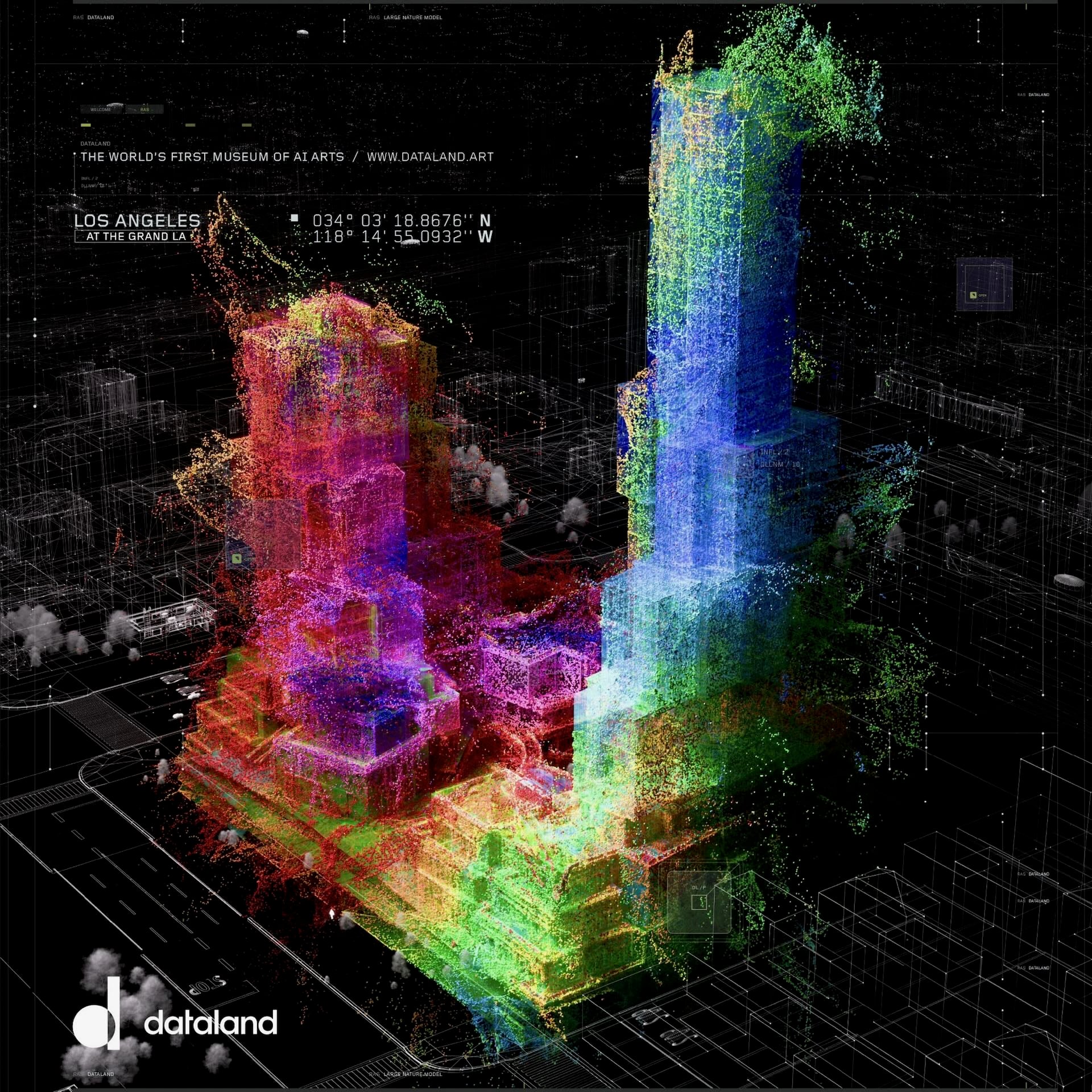 「Dataland」模擬主視覺，建築將由Frank Gehry團隊設計。（© Dataland）