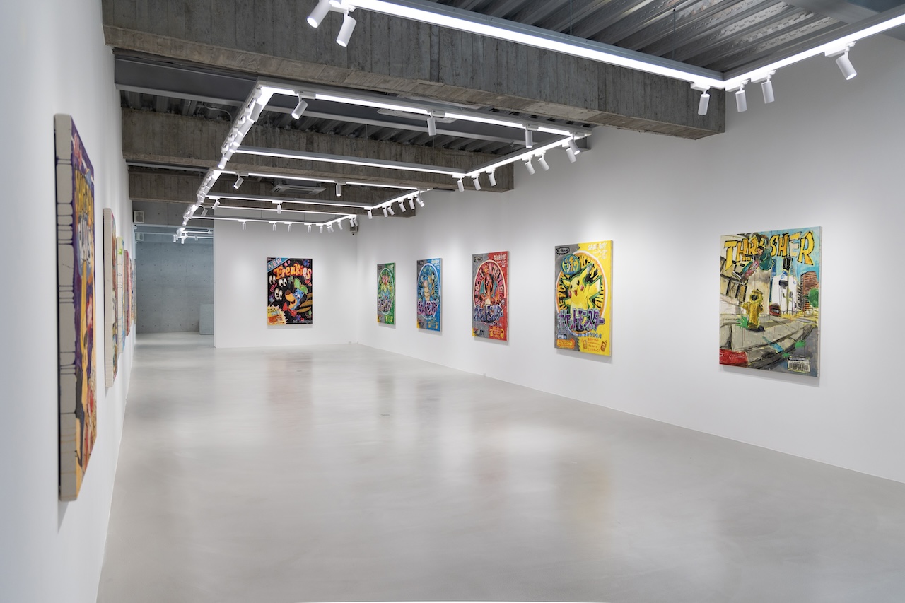 「KOVER：KINJO SOLO EXHIBITION」展場一隅。（DOPENESS ART LAB提供）