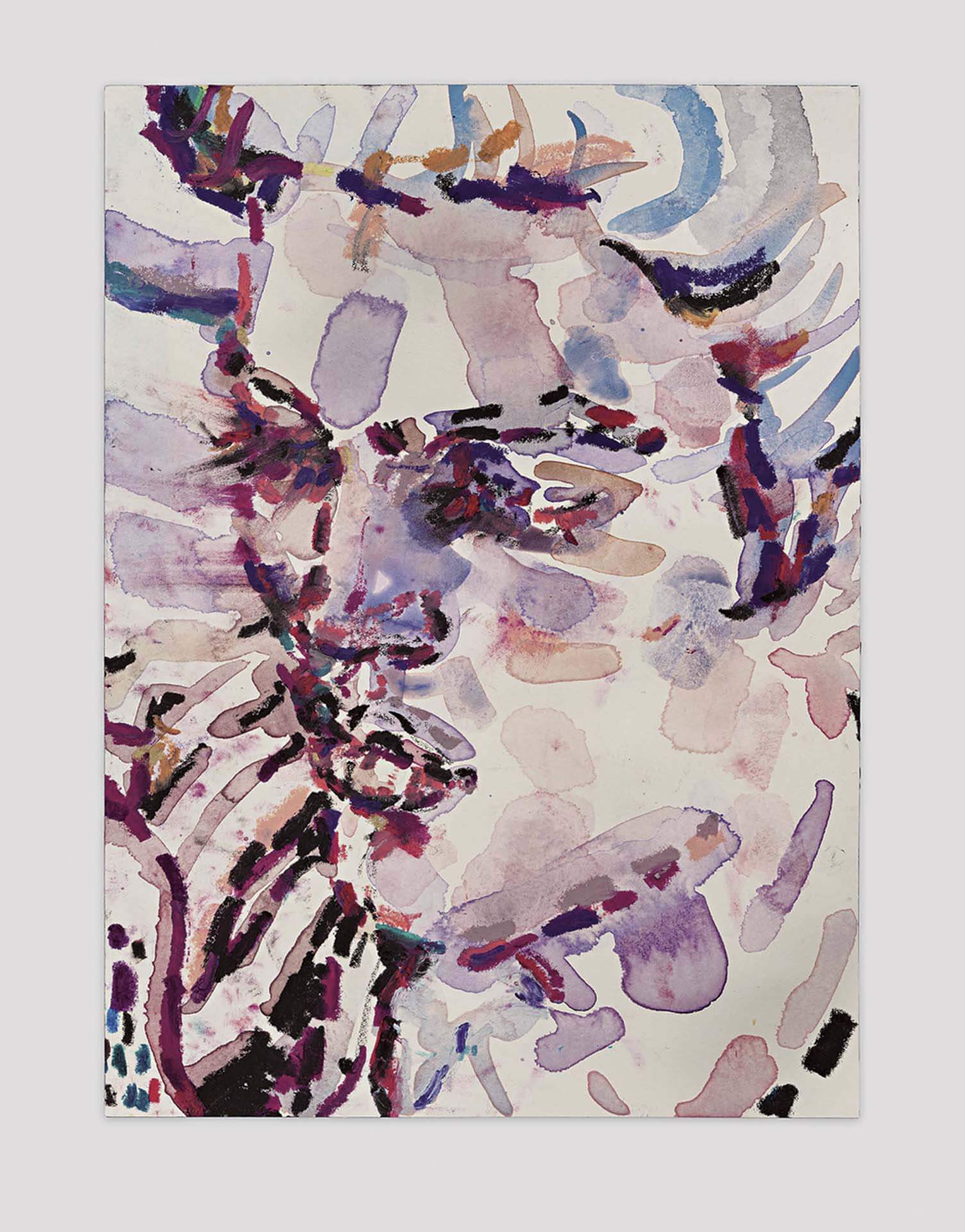 《Kiss(Elvis)》(2023)。(© Elizabeth Peyton、Courtesy the artist and David Zwirner)