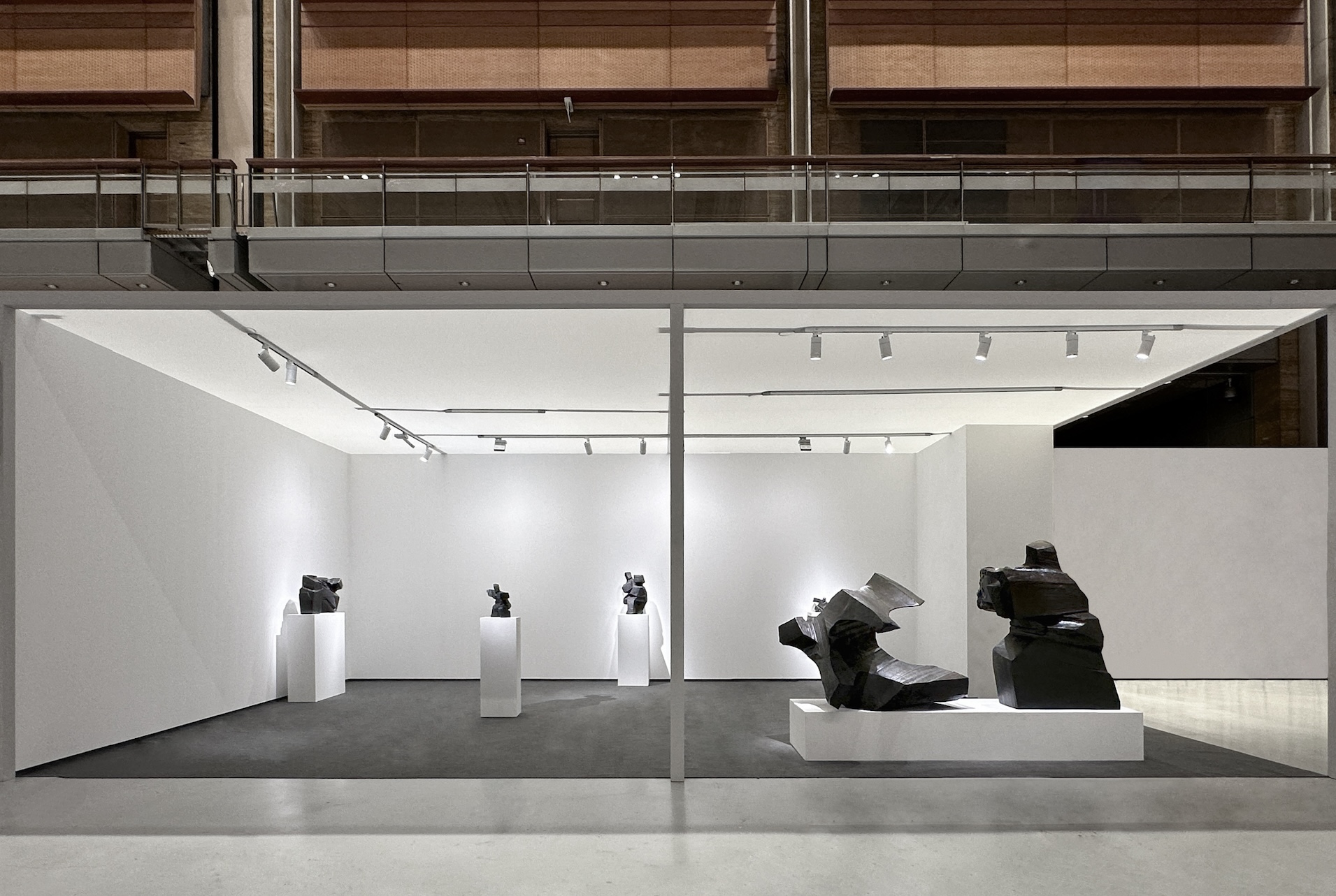 首次叩關 Frieze 的亞洲藝術中心，今年再次以朱銘單一個展參與 Frieze Master 展會挑戰韓國市場。（圖／亞洲藝術中心）