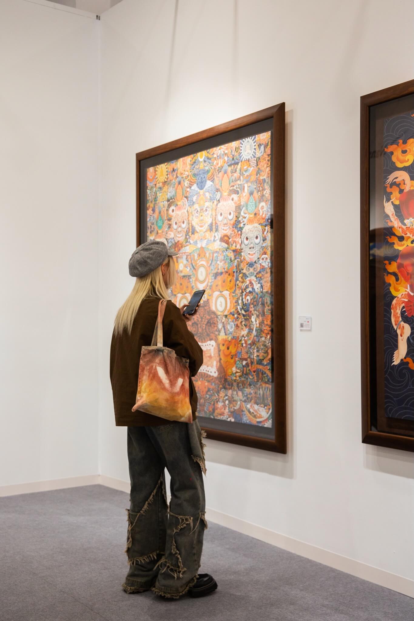 ART TAIPEI台北國際藝術博覽會展覽現場。（社團法人中華民國畫廊協會提供）