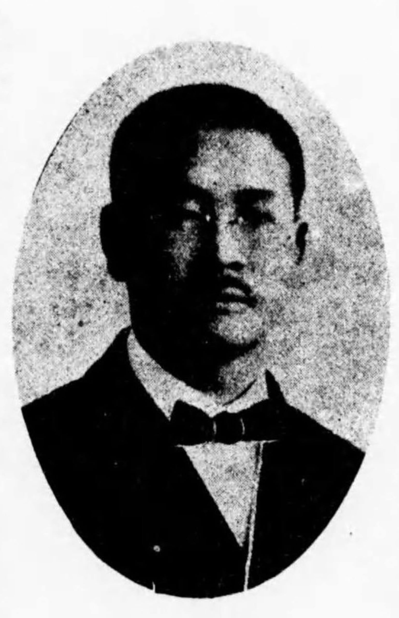 川田友之的肖像照。(《大日本人物史:銀婚記念 1925年》)