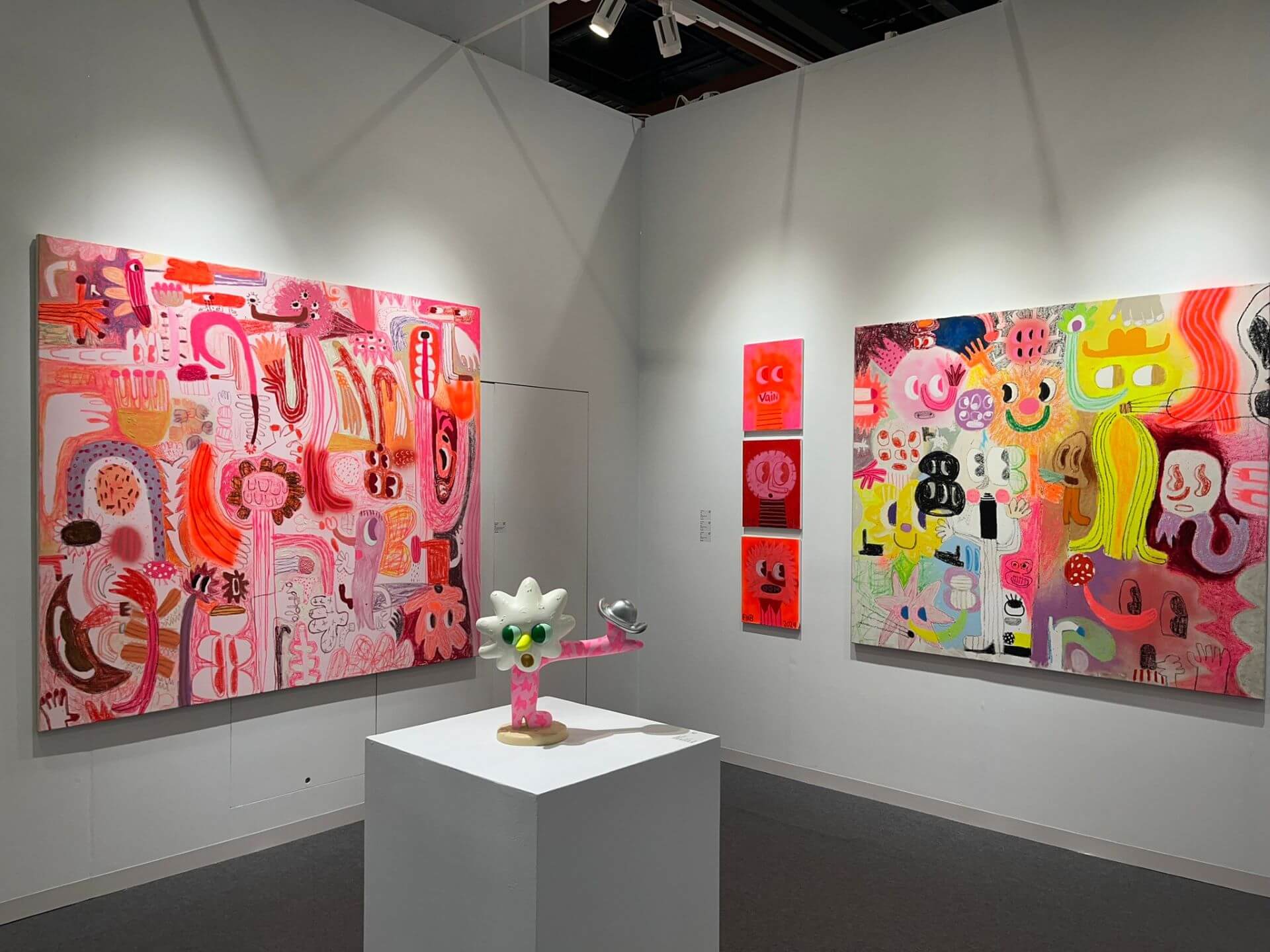 2024台北藝博會&nbsp;ＣSquare Gallery展場一景。（本刊資料室）