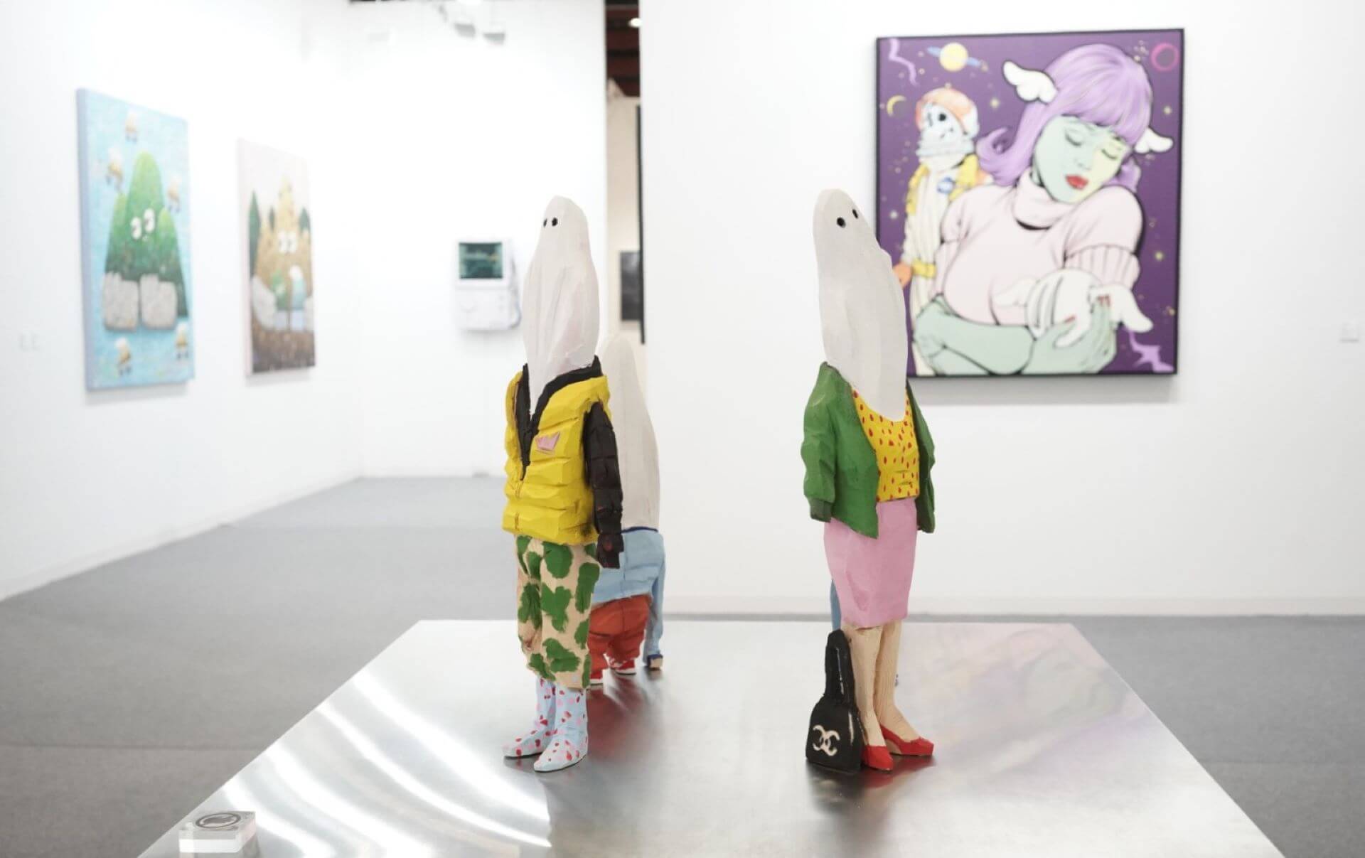 2024台北藝博會&nbsp;Dopeness Art Lab展場一景。（本刊資料室）