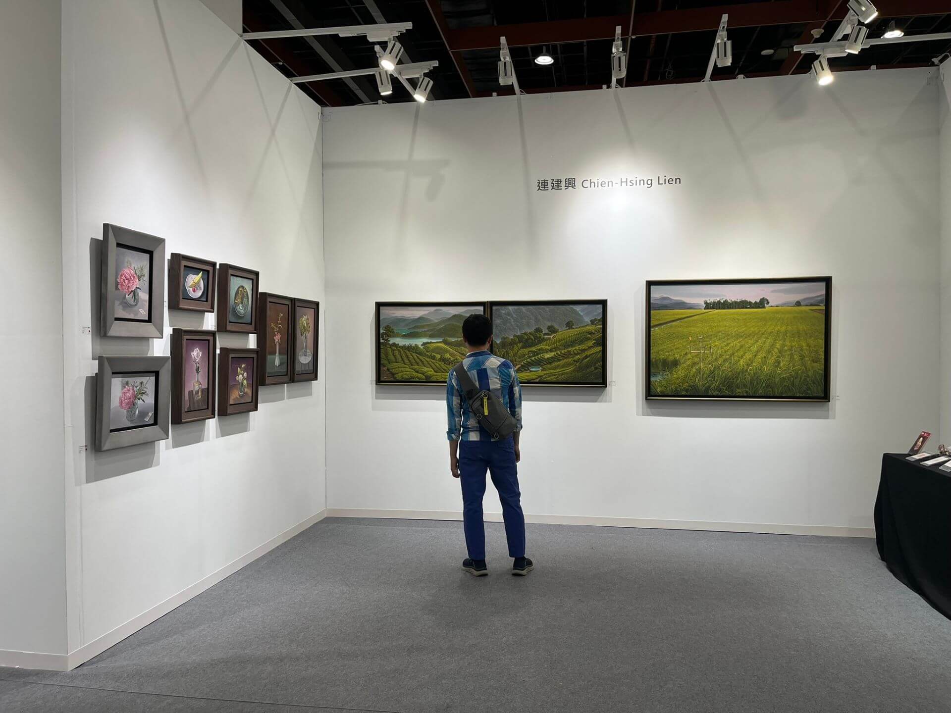 2024台北藝博會&nbsp;宛儒畫廊展場一景。（本刊資料室）