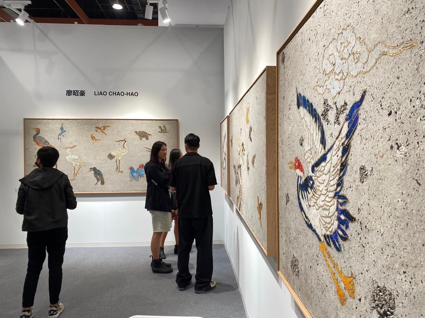 廖昭豪作品於2024 ART TAPEI「MIT新人特區」展出。（圖／本刊編輯部）