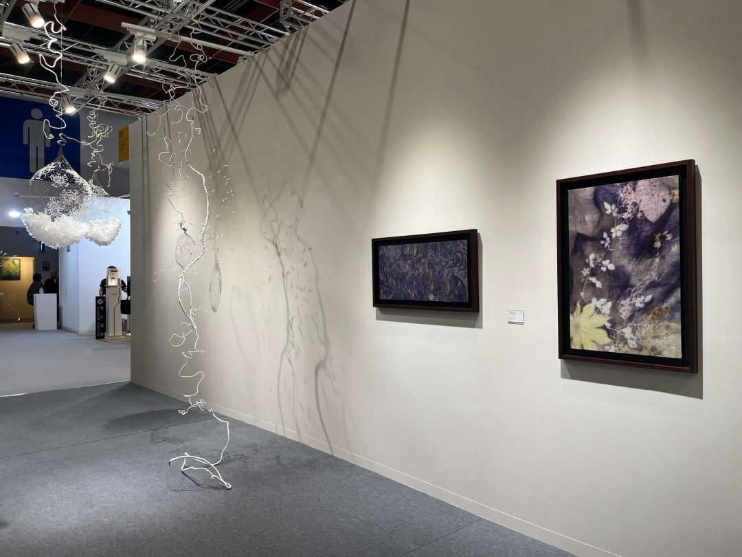 魯碧・司瓦那（Ruby Swana）作品於2024 ART TAPEI「原住民族藝術特區」展出。（圖／本刊編輯部）