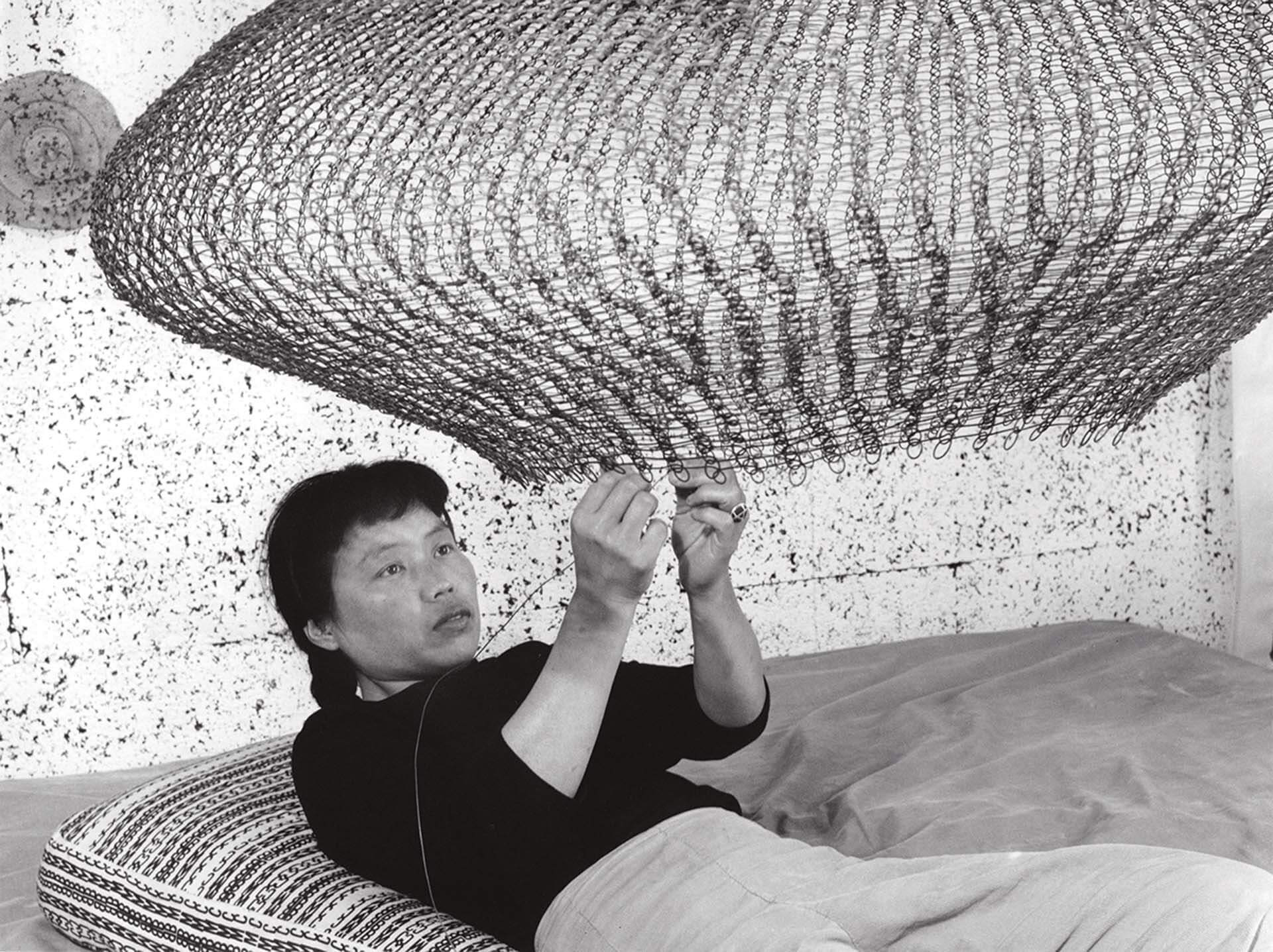 伊莫金．坎寧安 ，《魯斯．阿薩瓦3》，1957年。© 2019 Imogen Cunningham Trust，圖片由卓納畫廊提供。