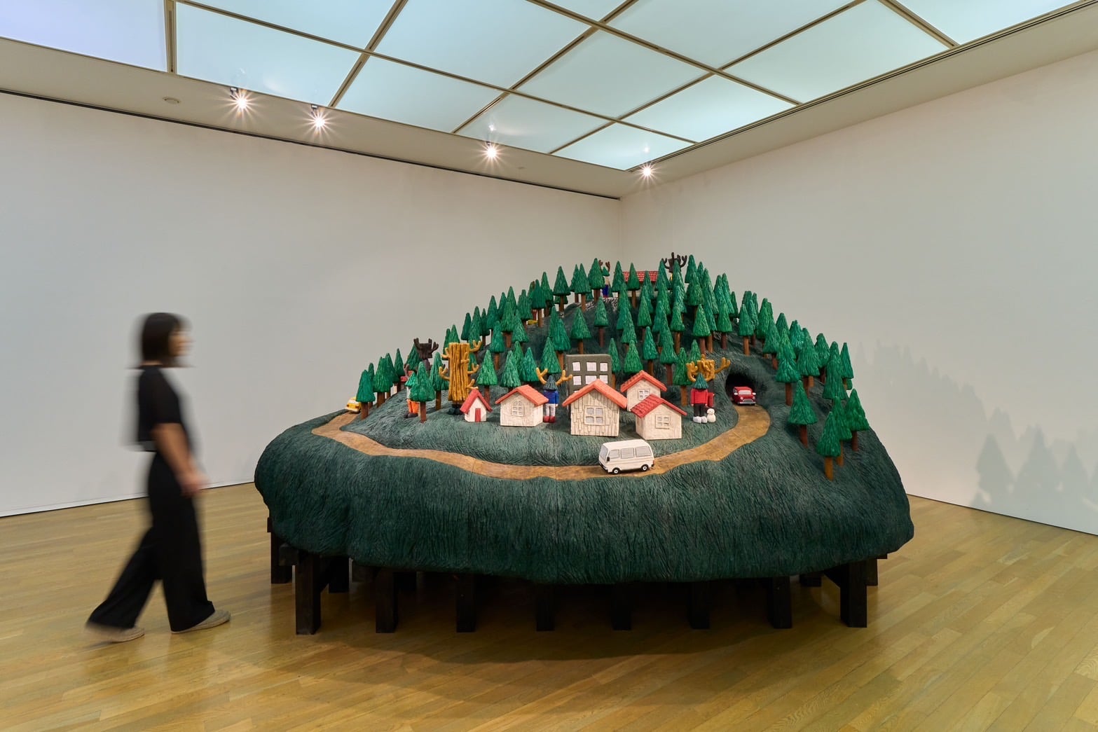 平子雄一將於藝術自由日期間展出大型雕塑作品。（伊日藝術計劃提供）