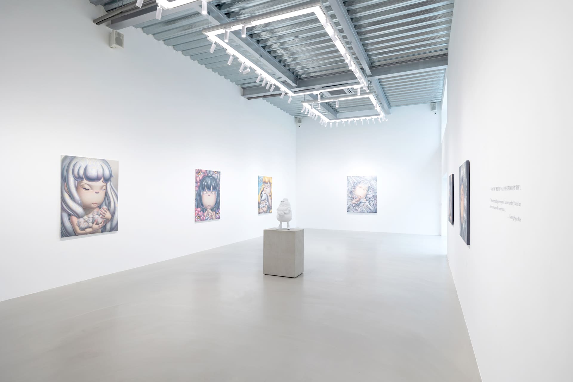 「OHAE: Kwang Hyun Kim」展場一景。(DOPENESS ART LAB提供)