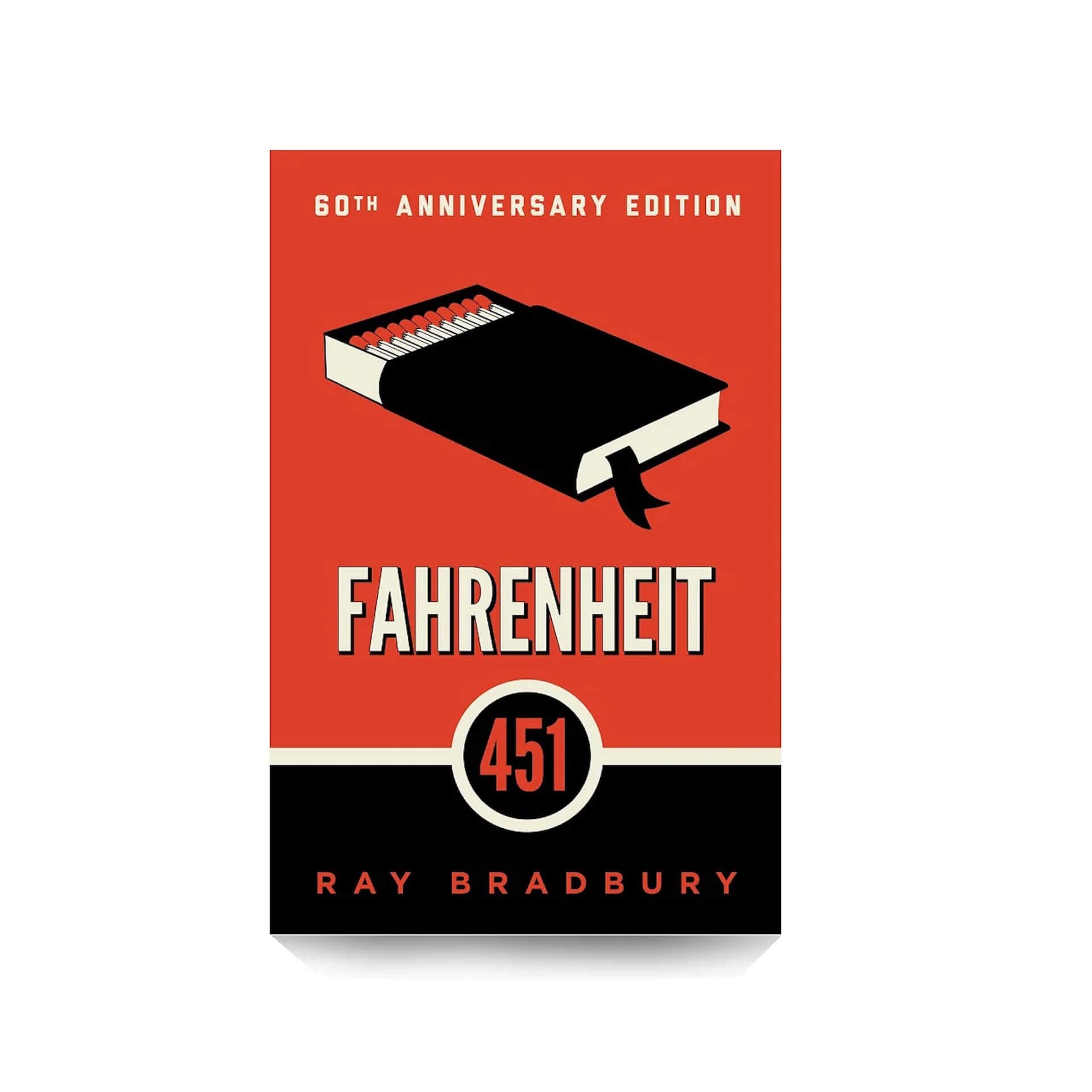 1953年出版的反烏托邦小說《華氏451度》（Fahrenheit 451）。（圖片來源：The New York Public Library Shop）