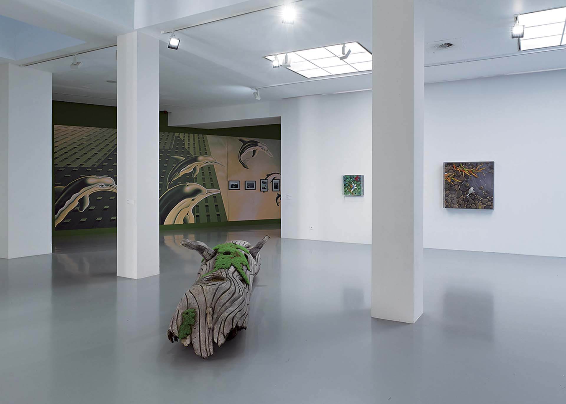 安特衛普當代藝術博物館「動物的一生」展場一隅。(安特衛普當代藝術博物館提供)