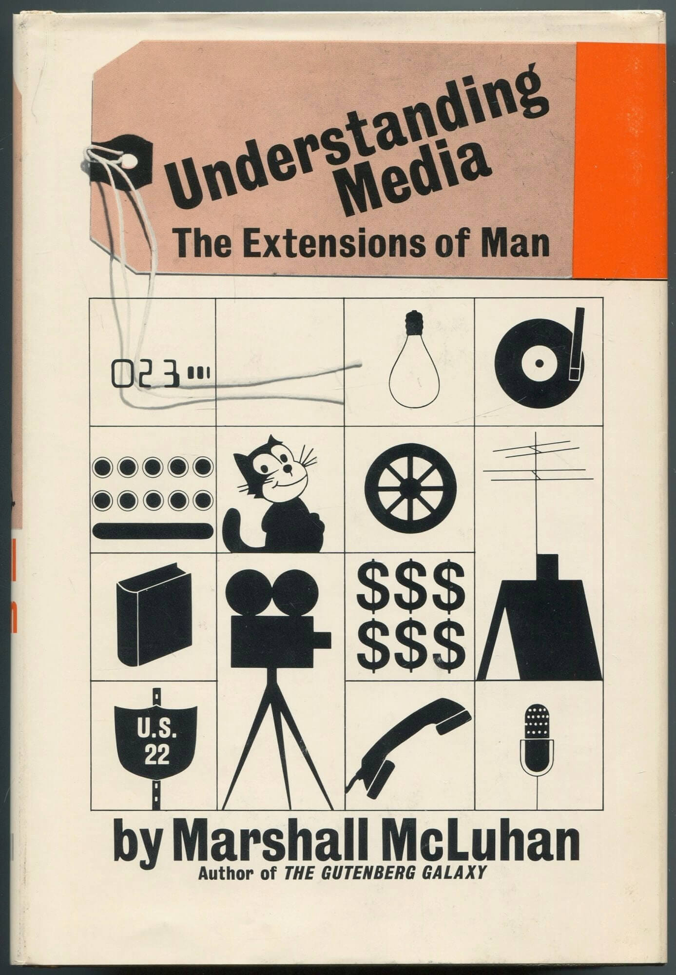 麥克魯漢（Marshall McLuhan）1964年出版的《理解媒體》，第一章名稱即為「媒體即訊息」。（圖片出處）