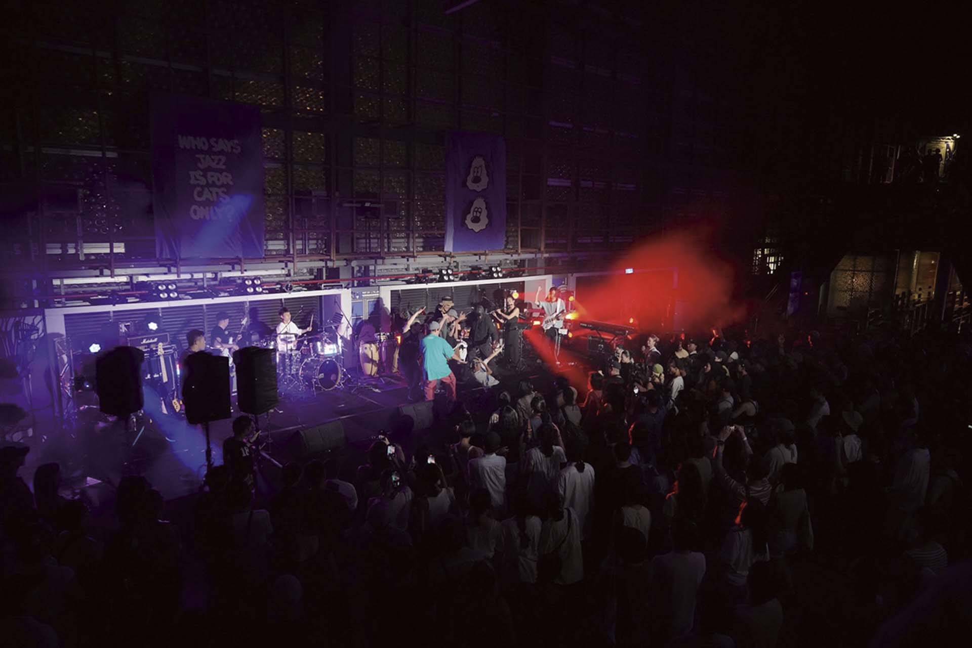 Melting Part在臺北花博流行館舉辦的「爵犬ALL DAY」活動現場。（攝影／陳晞）