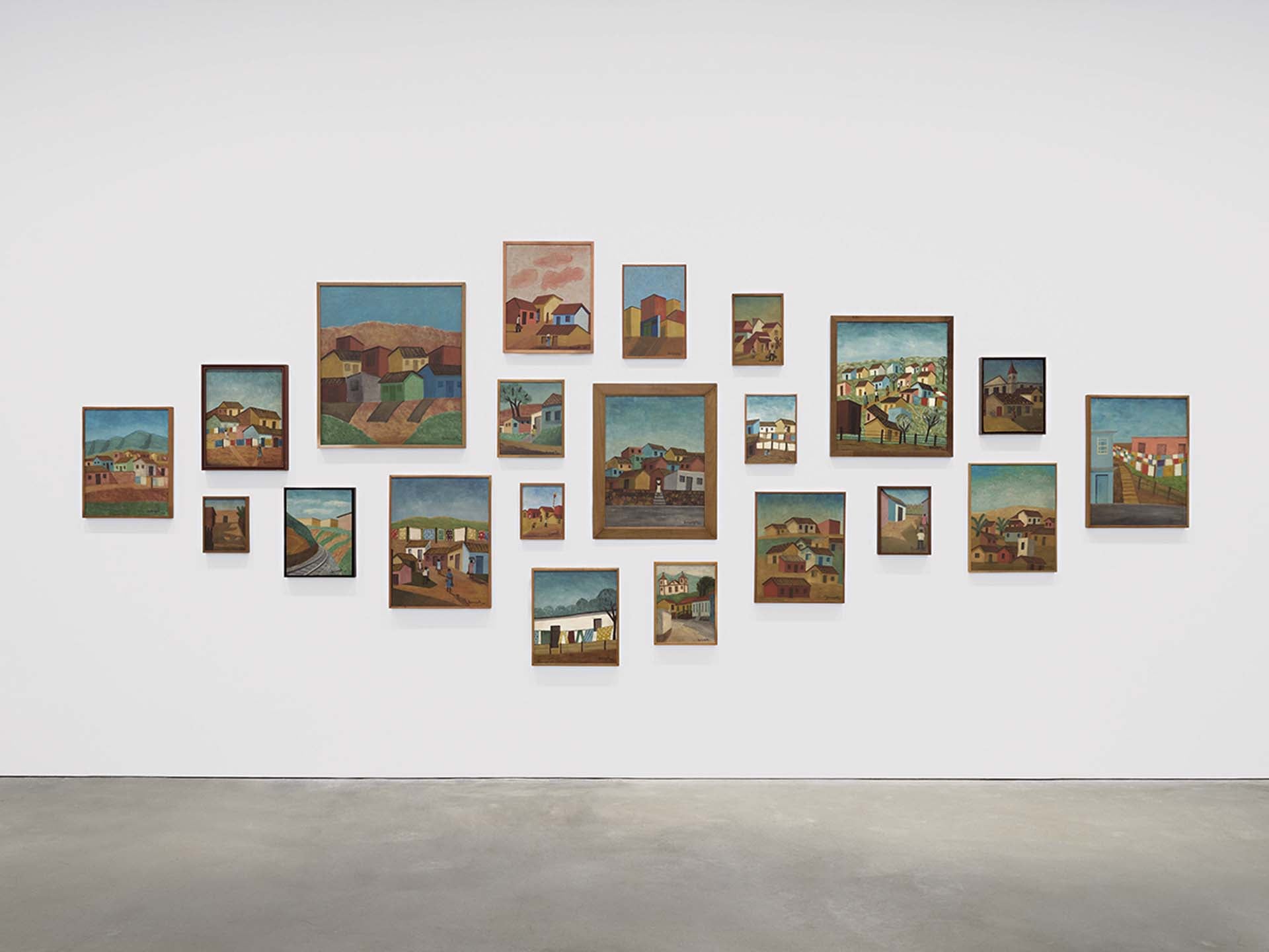 卓納香港舉辦「阿馬德奧.盧西亞諾.洛倫薩托個展」空間一景。(卓納畫廊提供)