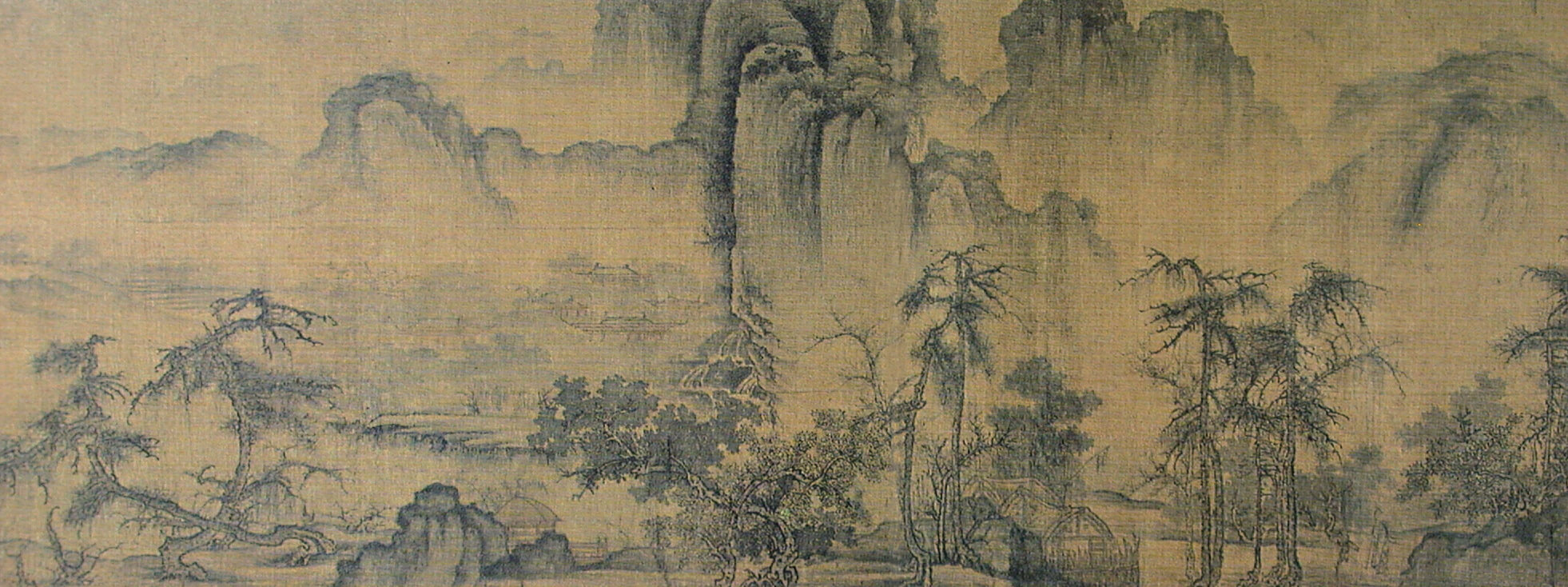 佛利爾美術館藏（傳）郭熙〈溪山秋霽圖〉卷，乃郭熙派中極佳作品。