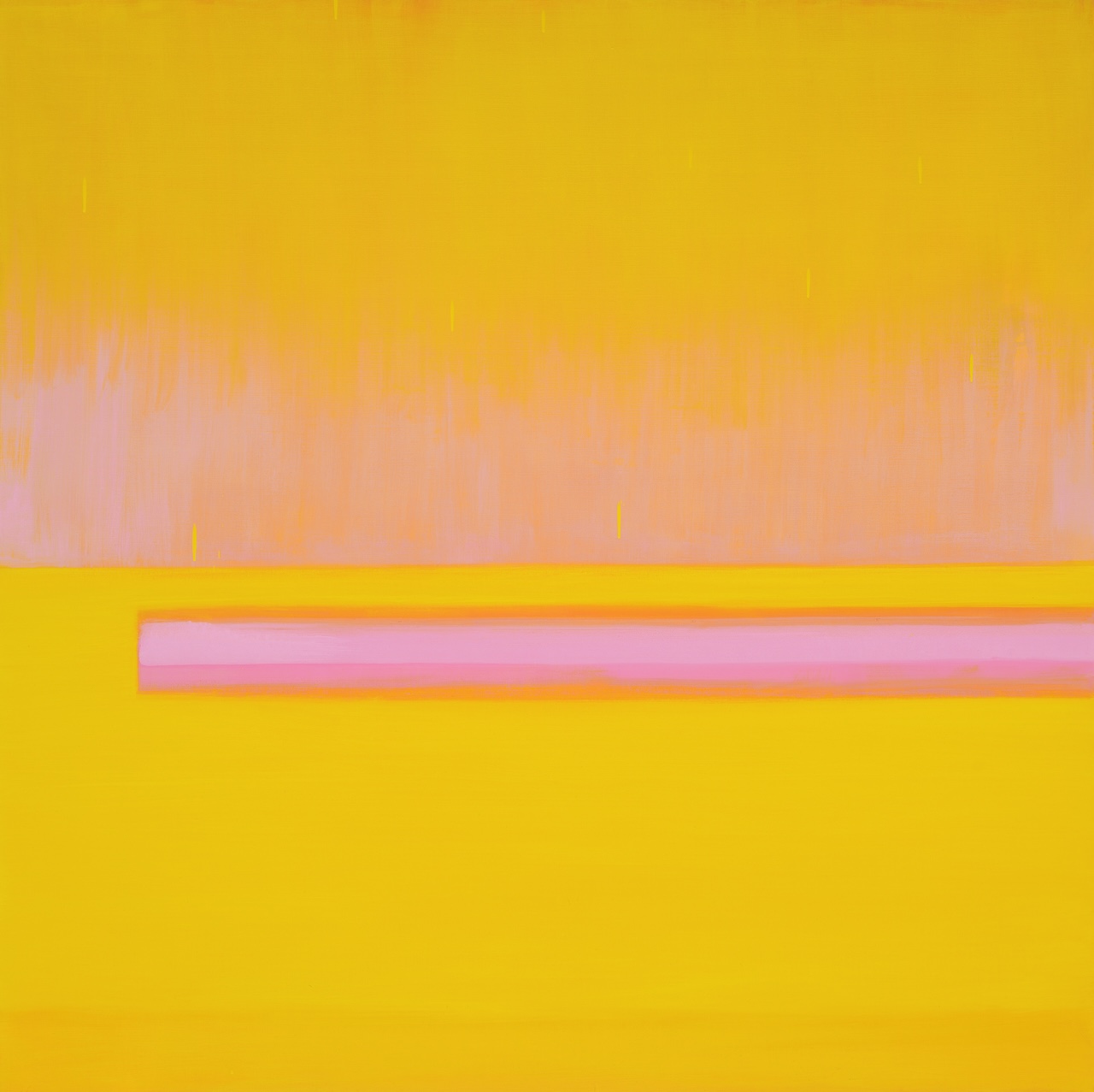 紀嘉華，《旅途的肖像-1》，油彩、亞麻布，127 x 127 cm，2024（耿畫廊提供）