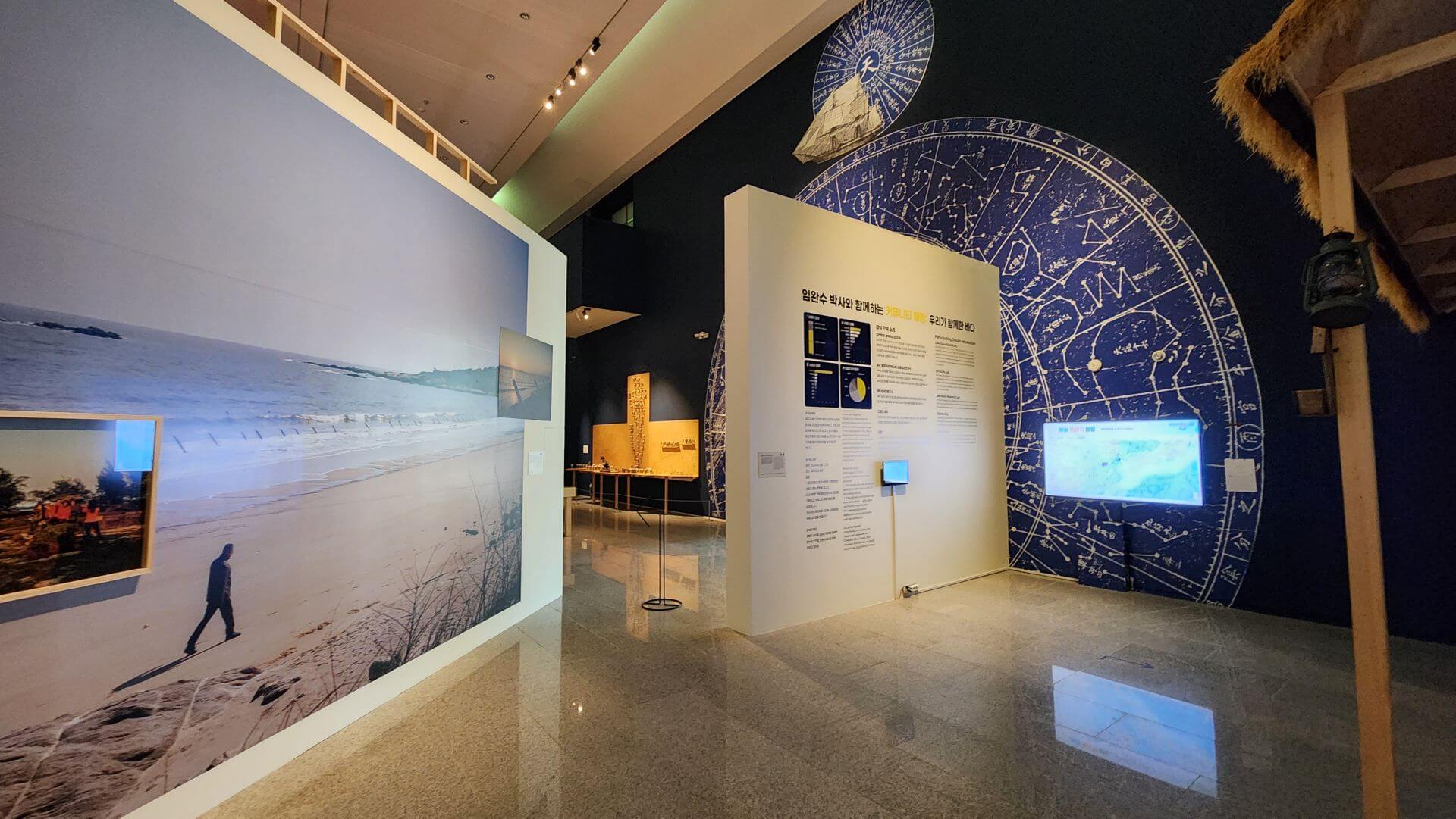 濟州雙年展主展場一景。（攝影／高森信男）