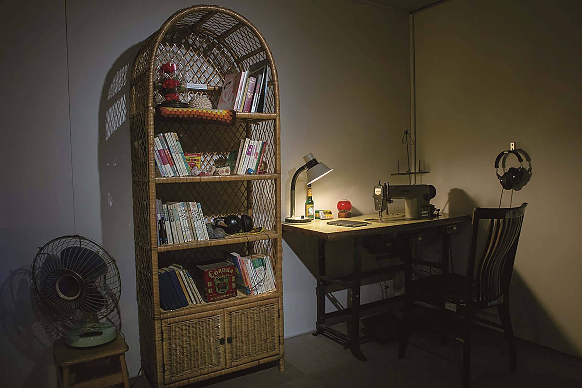 展前展「陳美玲的房間」展覽現場一景。（立方計劃空間提供）