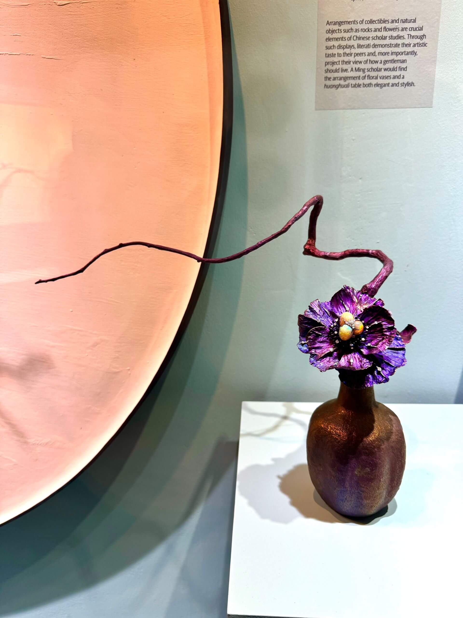 第二部分「格物」展區作品《行神如寶》。（AKACHEN提供）