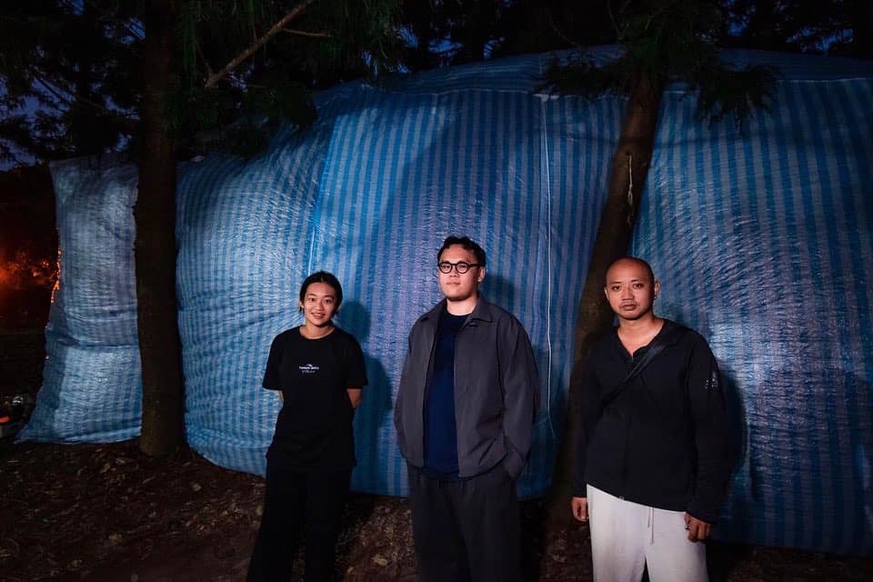 陳昱清與馬來西亞藝術家黃子儇合作《「阿索比 遊び」—不存在劇場遊牧計畫》。（圖片來源：不存在劇場粉絲專頁）