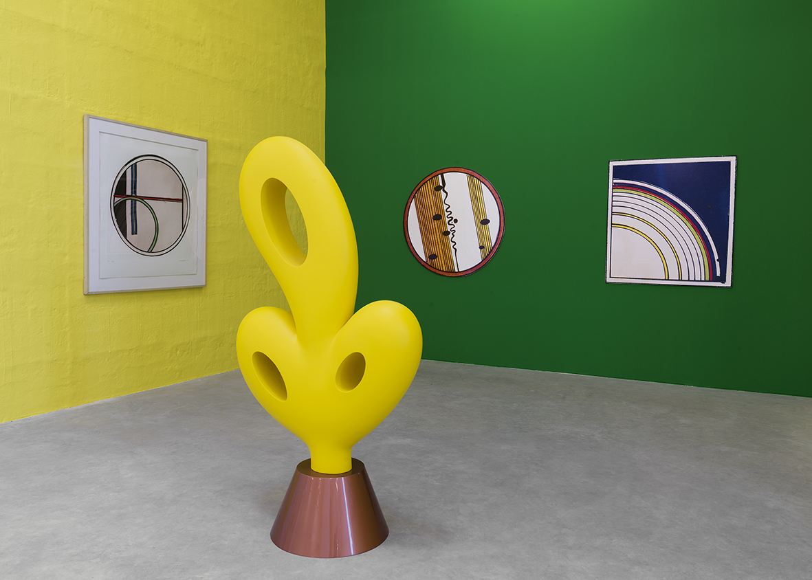 二樓一個展區專門陳列貝朗特．拉維耶（Bertrand Lavier）的創作。（畢拉弘收藏提供，攝影／André Morin）