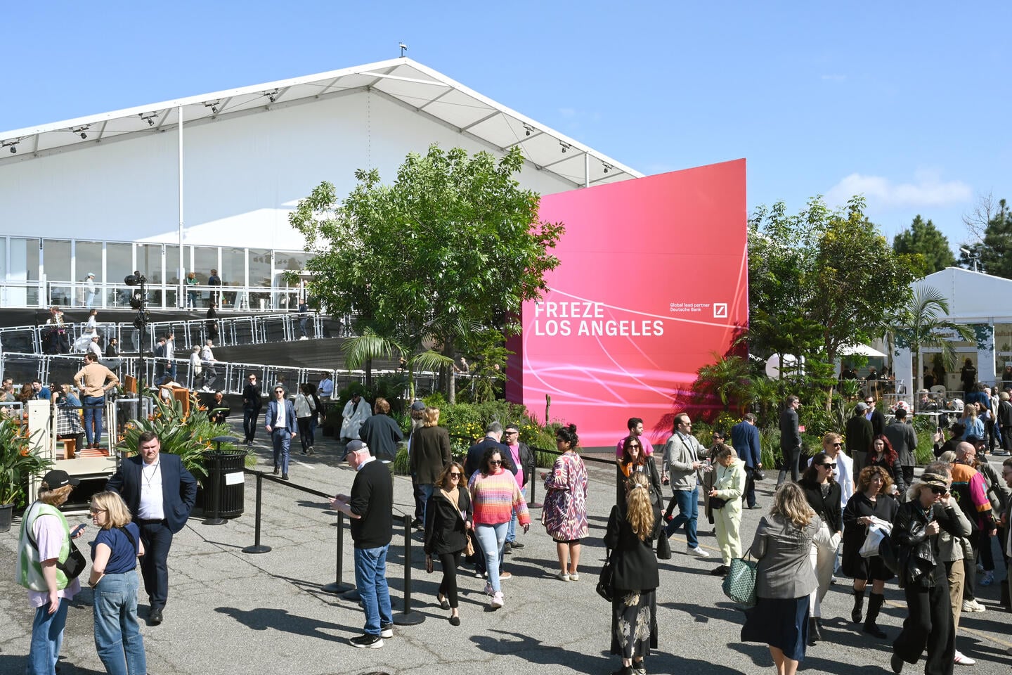 2024洛杉磯斐列茲博覽會現場。©Frieze Los Angeles