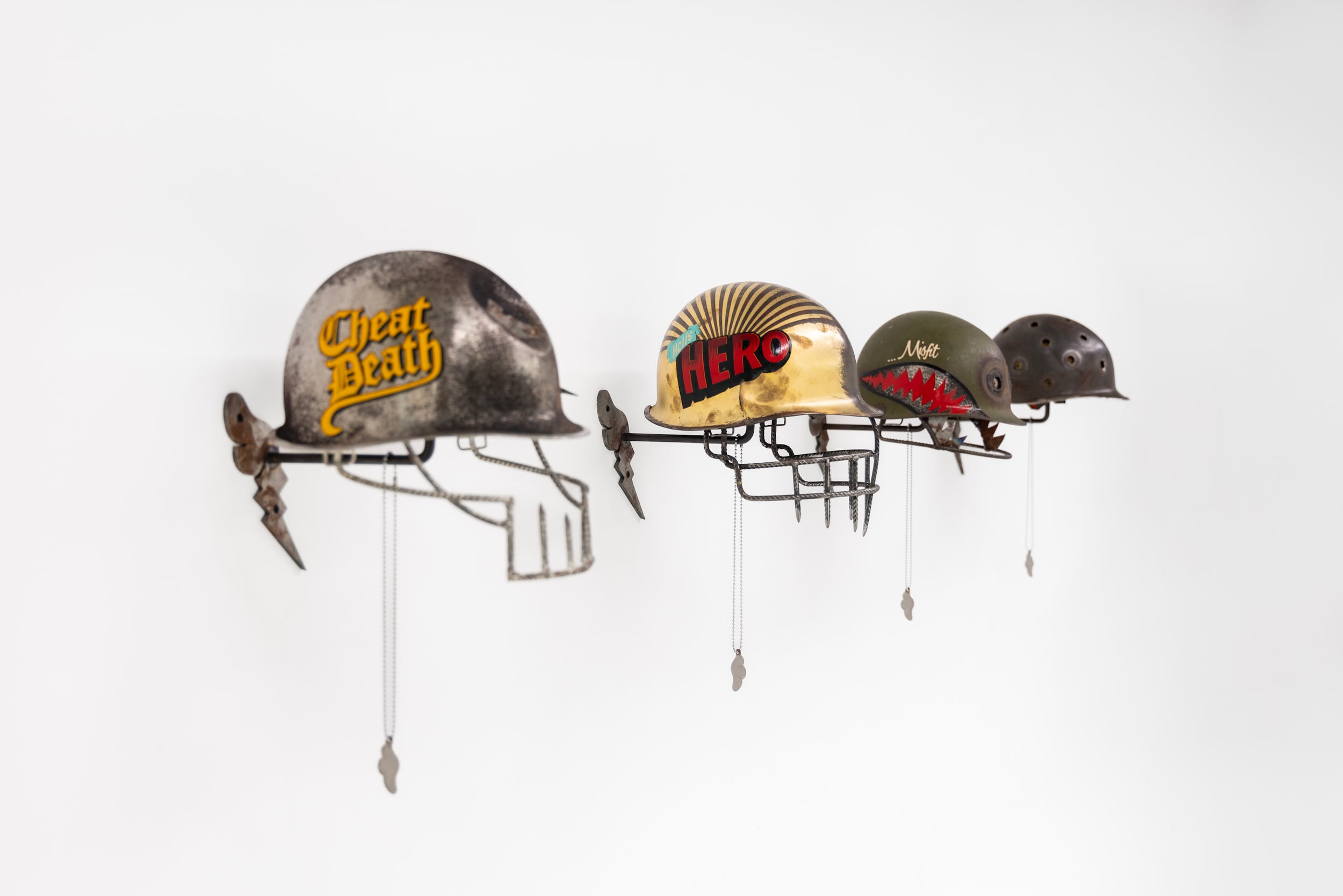 D*FACE個展「NO SPACE LIKE HOME」展場。（DOPENESS ART LAB提供）