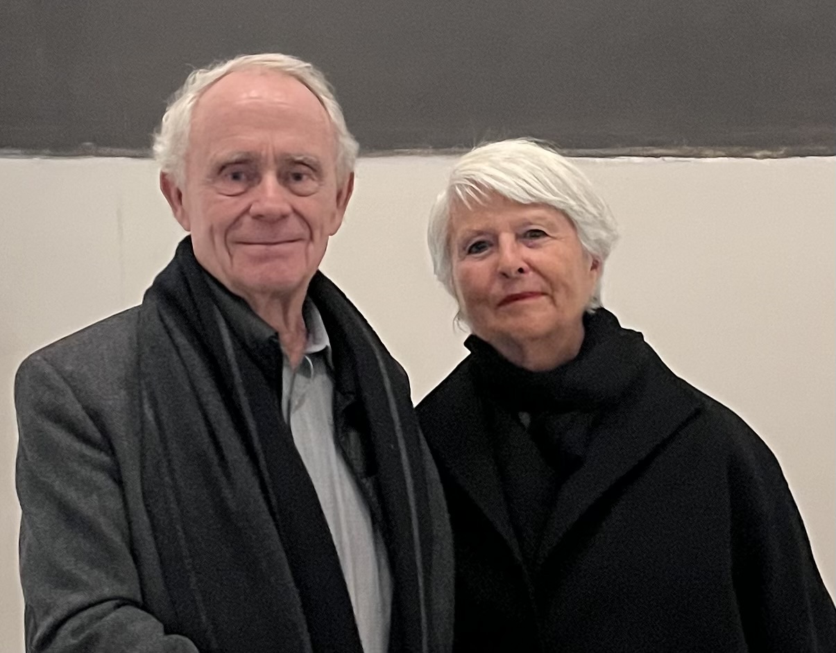 法蘭索瓦絲與讓–菲利普．畢拉弘（Françoise & Jean-Philippe Billarant）合影。（畢拉弘收藏提供，攝影／André Morin）