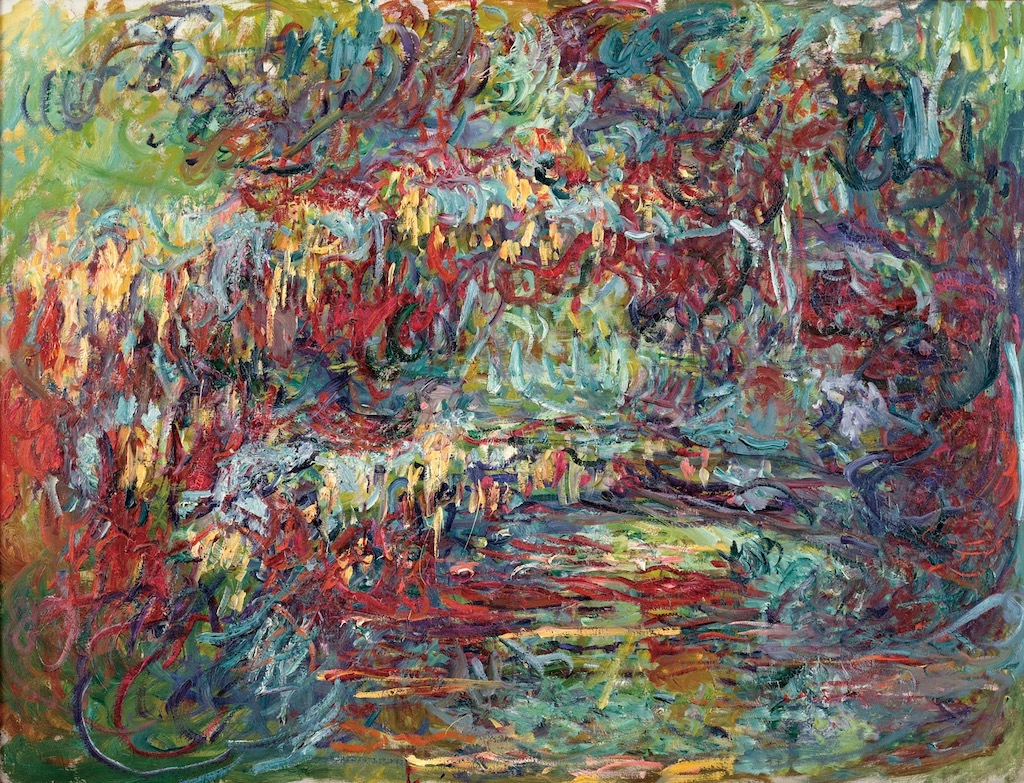 1918-1924年間，莫內《日本橋》，油畫。（© Musée Marmottan Monet&nbsp;）