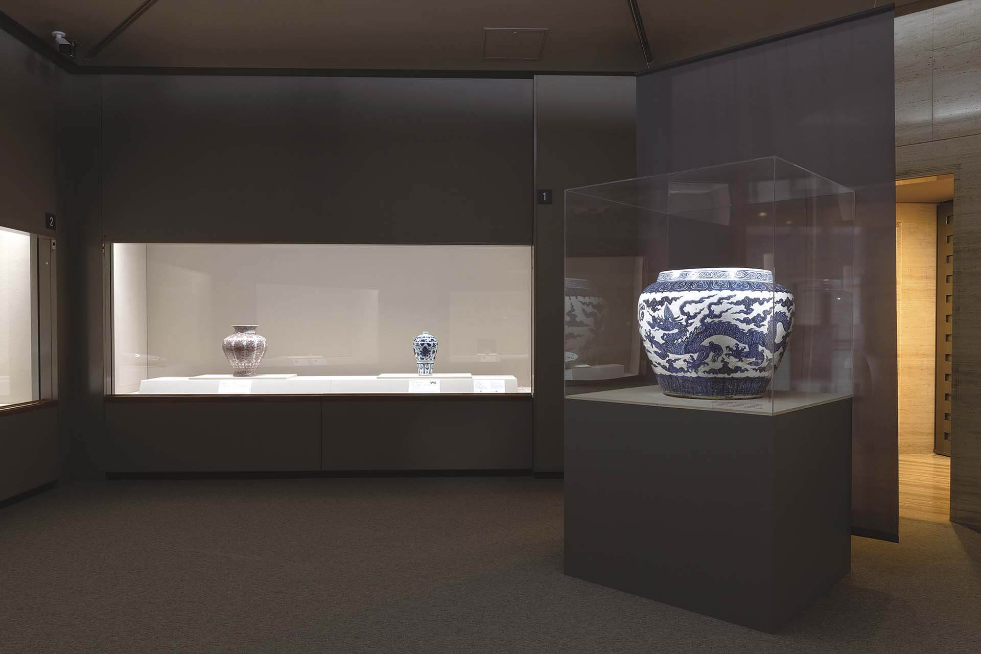 圖1 「至寶精華—上海博物館的至寶」（展示室1）內部陳列。