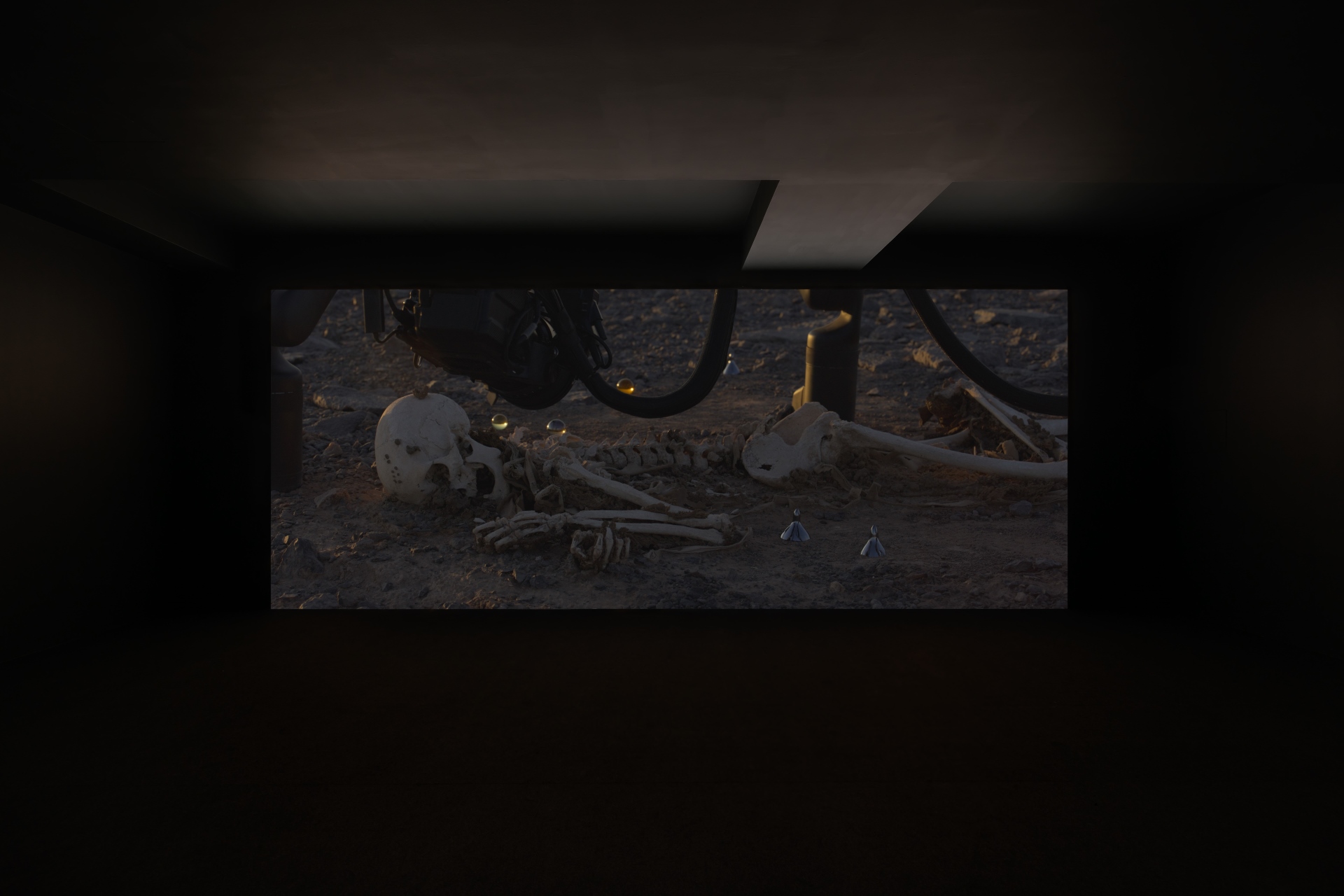 《Camata》於文心藝所展出一景。（Courtesy of the artist; Winsing Arts Foundation © PIerre Huyghe. © ANPIS FOTO）