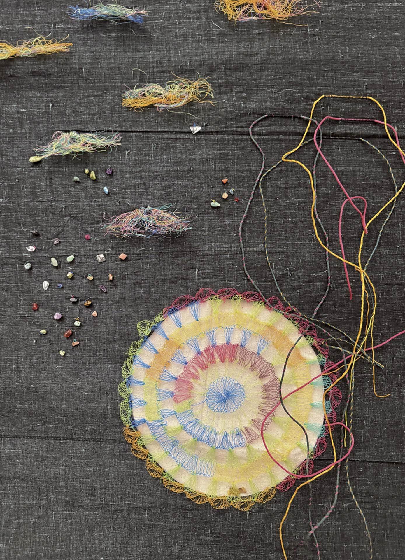 阿里.貝瓦吉,《編織海洋 Weaving the Ocean》,2024。(阿里.貝瓦吉提供)