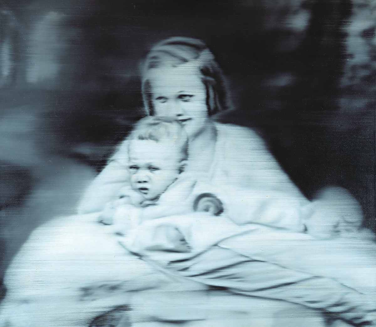 李希特，《Aunt Marianne》，油彩、畫布，100 × 115cm，1965。（清翫雅集提供）