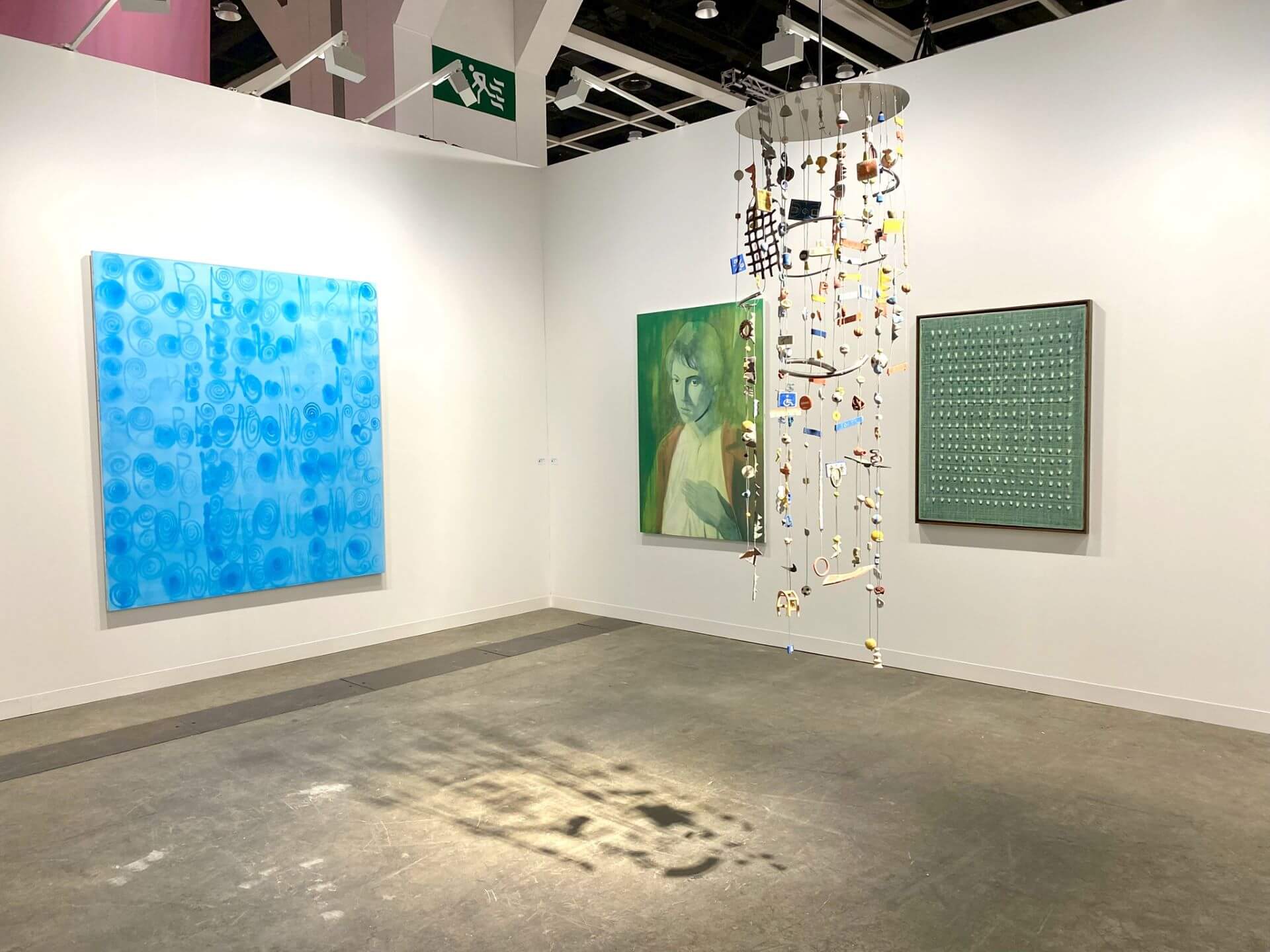 馬凌畫廊展位一景。（本刊資料室）