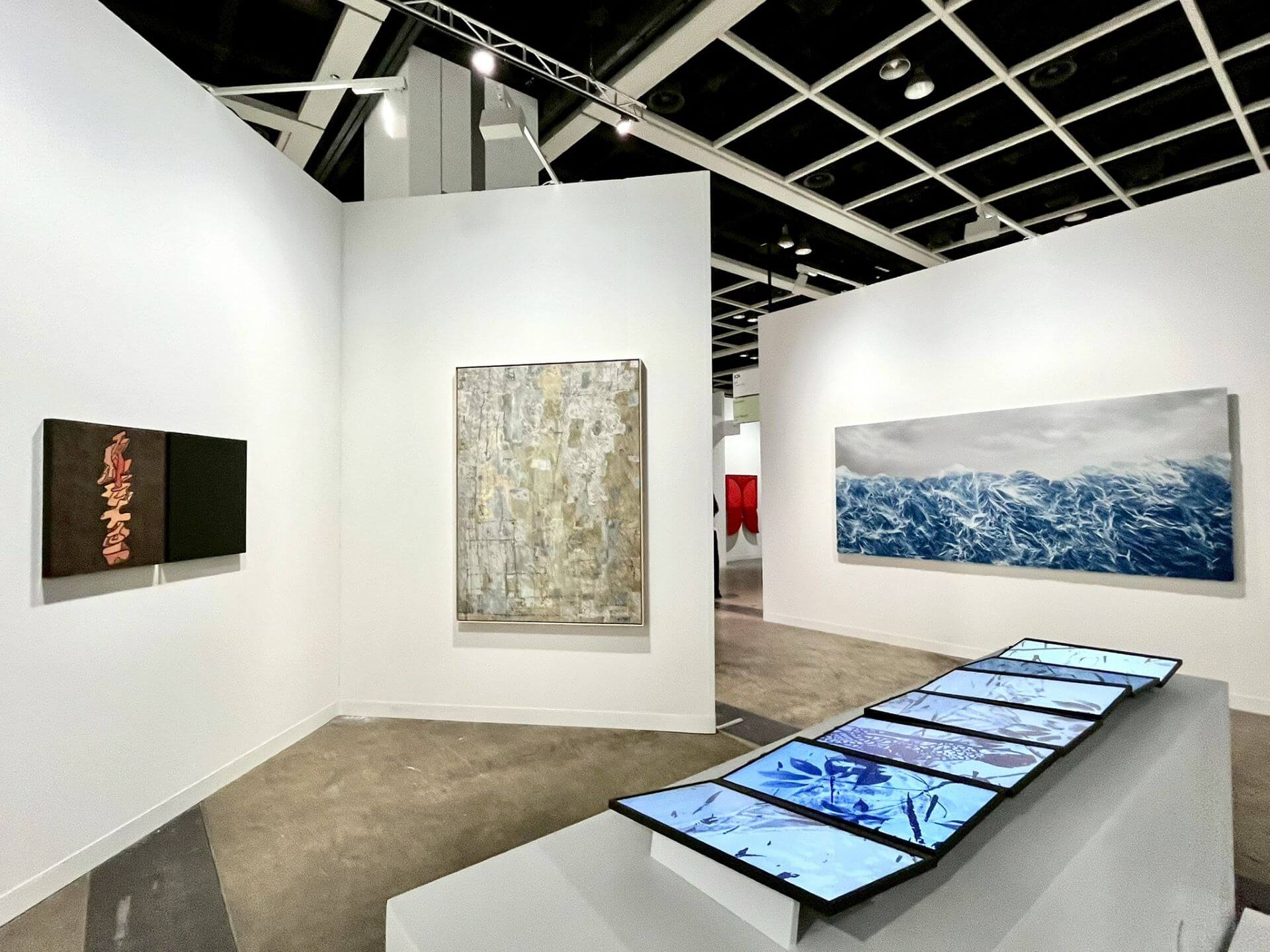 爍樂畫廊展位一景。（本刊資料室）
