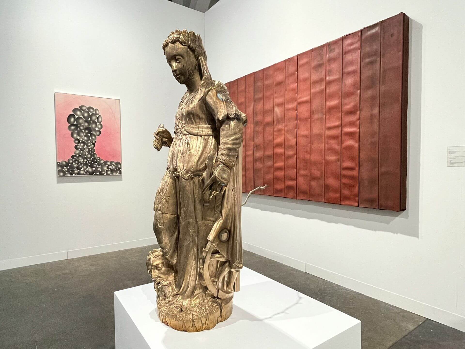 白立方展位一景。（本刊資料室）