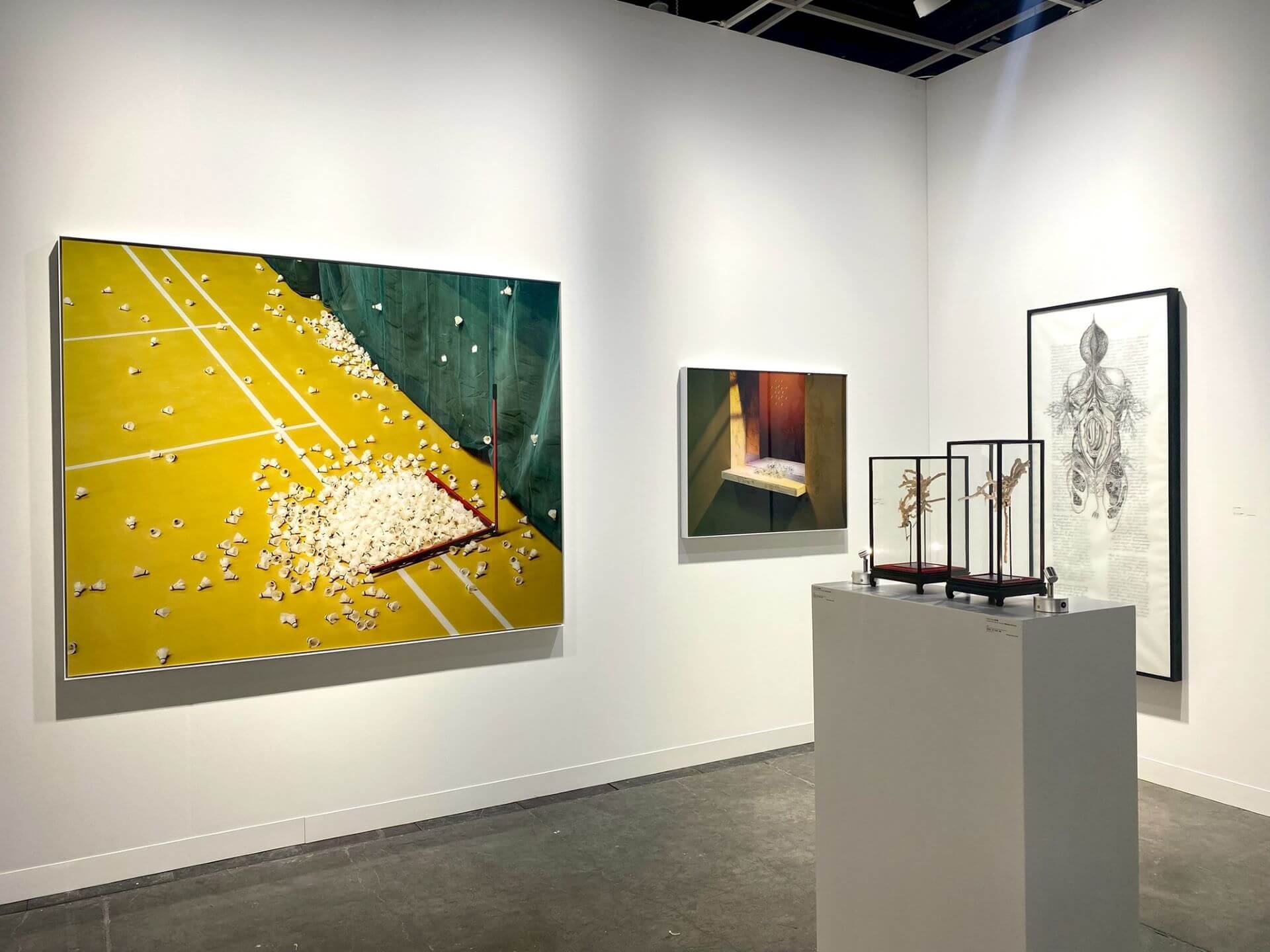 刺點畫廊展位一景。（本刊資料室）