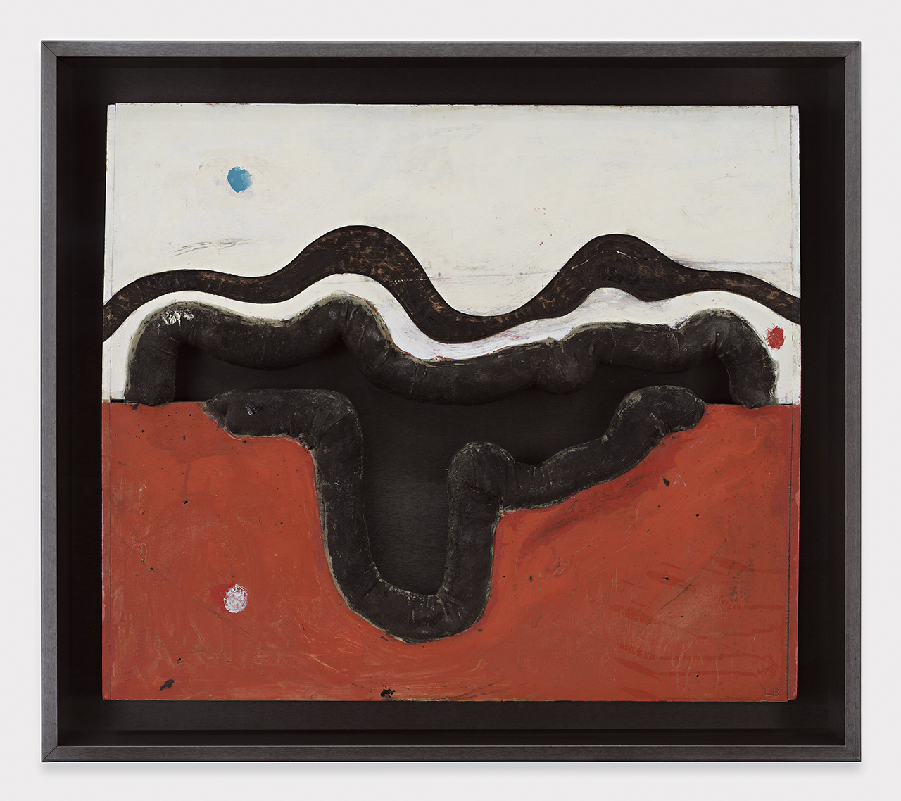 路易絲．布爾喬亞，《無題》（Untitled），彩繪木、布料、壁掛浮雕&nbsp;，57.2×66cm，1993。 （攝影／Christopher Burke ©伊斯頓基金會／紐約ARS VAGA）