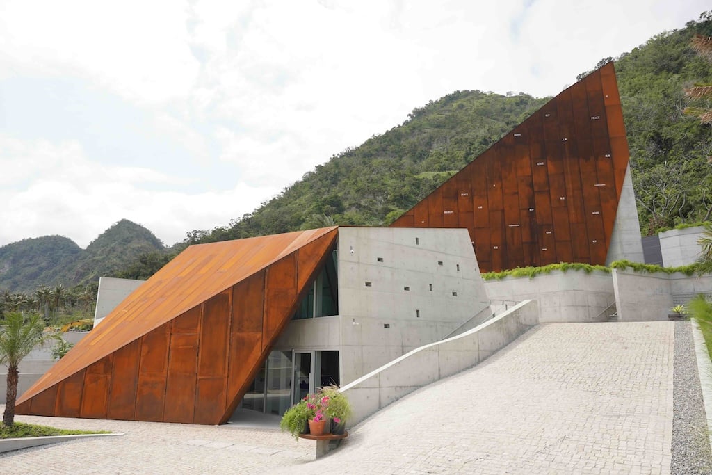恭源接待中心與承翰館（第三展廳）。（江賢二藝術文化基金會提供）