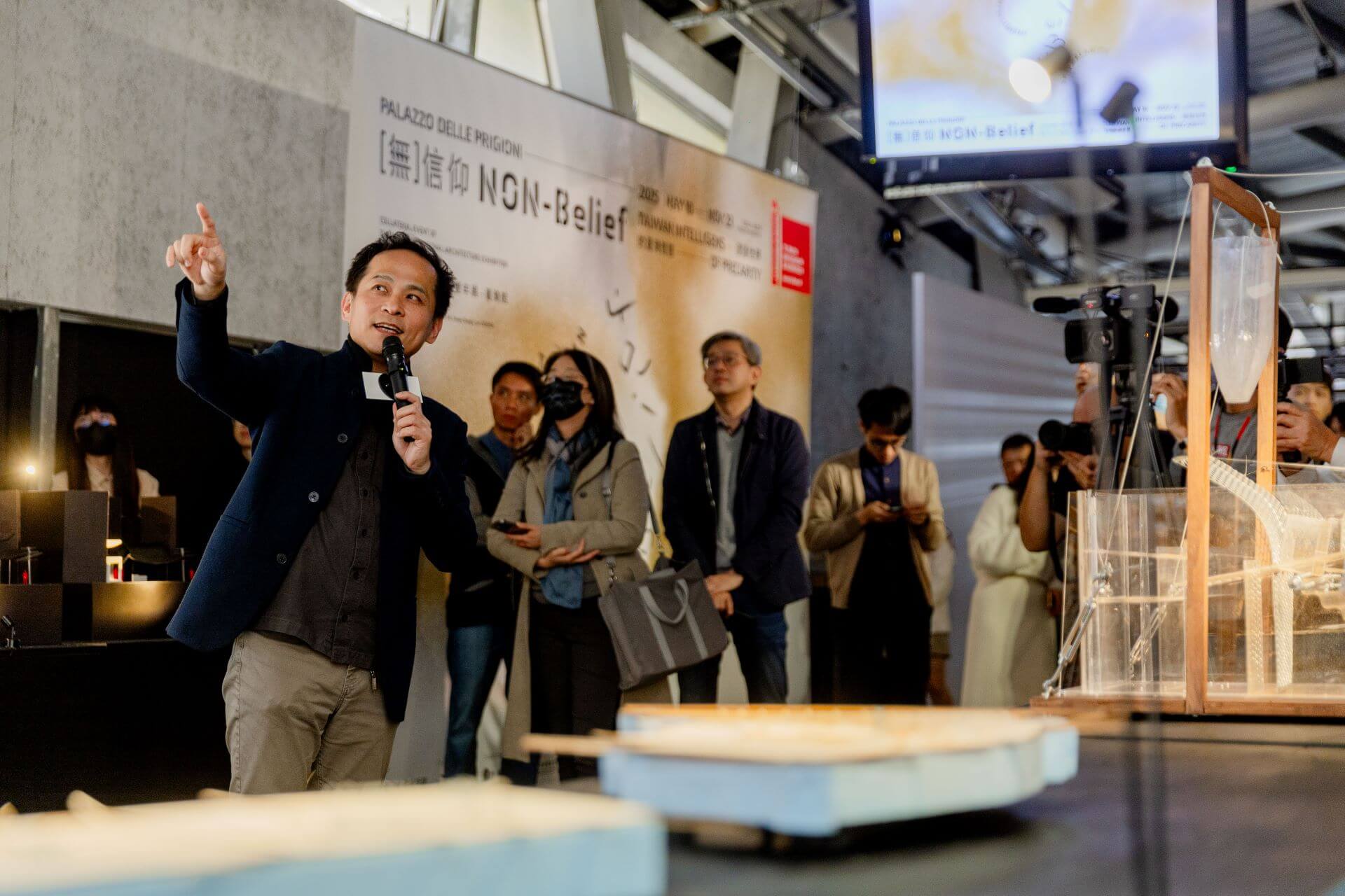 第19屆威尼斯建築雙年展臺灣館策展人薛丞倫。（國立臺灣美術館提供）
