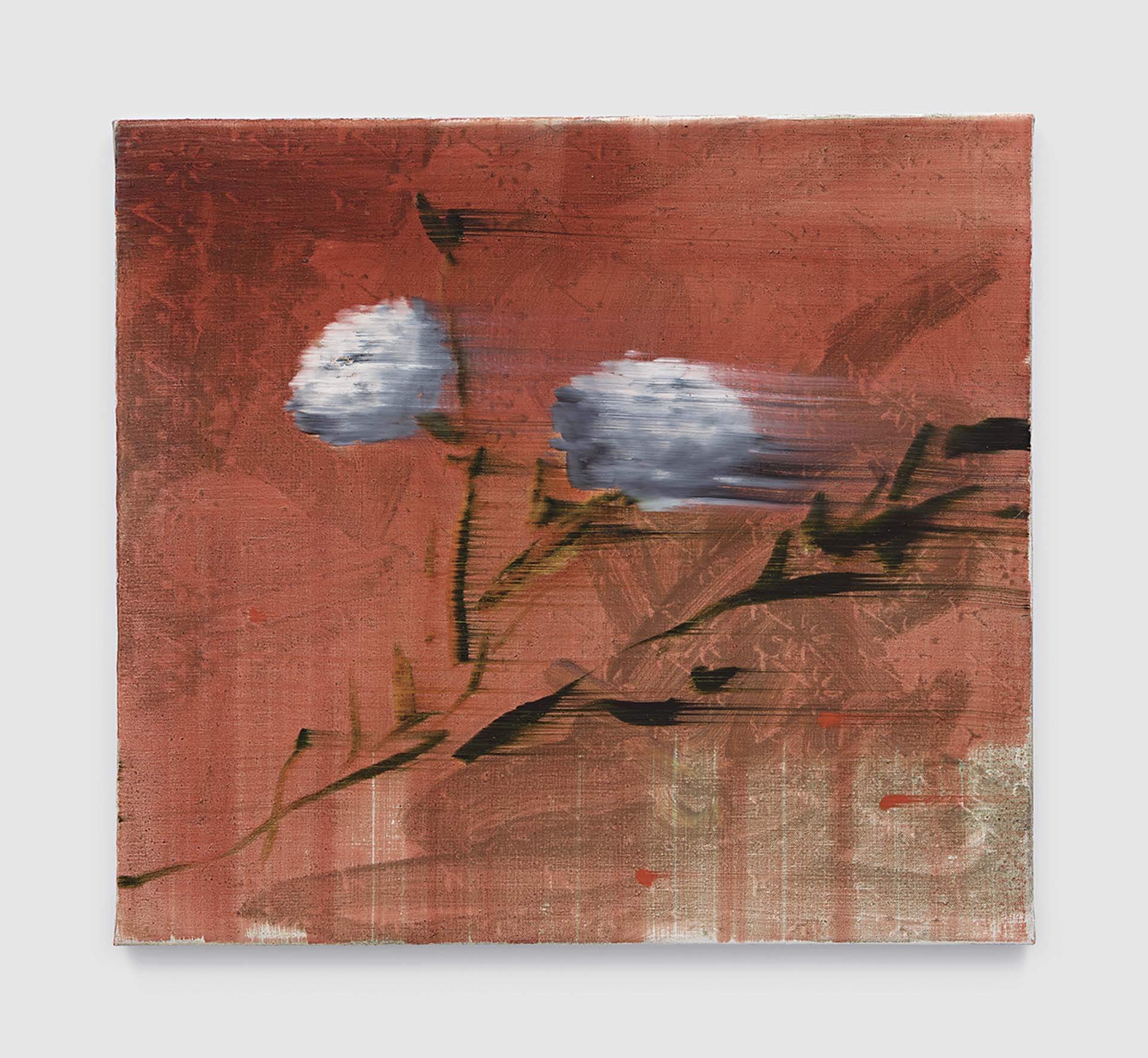 艾瑪．麥金泰爾，《大門與聖壇》，油彩、亞麻布，45.7×51.1 cm，2024。（© 艾瑪．麥金泰爾，圖片由藝術家、Château Shatto畫廊（洛杉磯）及卓納畫廊（紐約）提供）