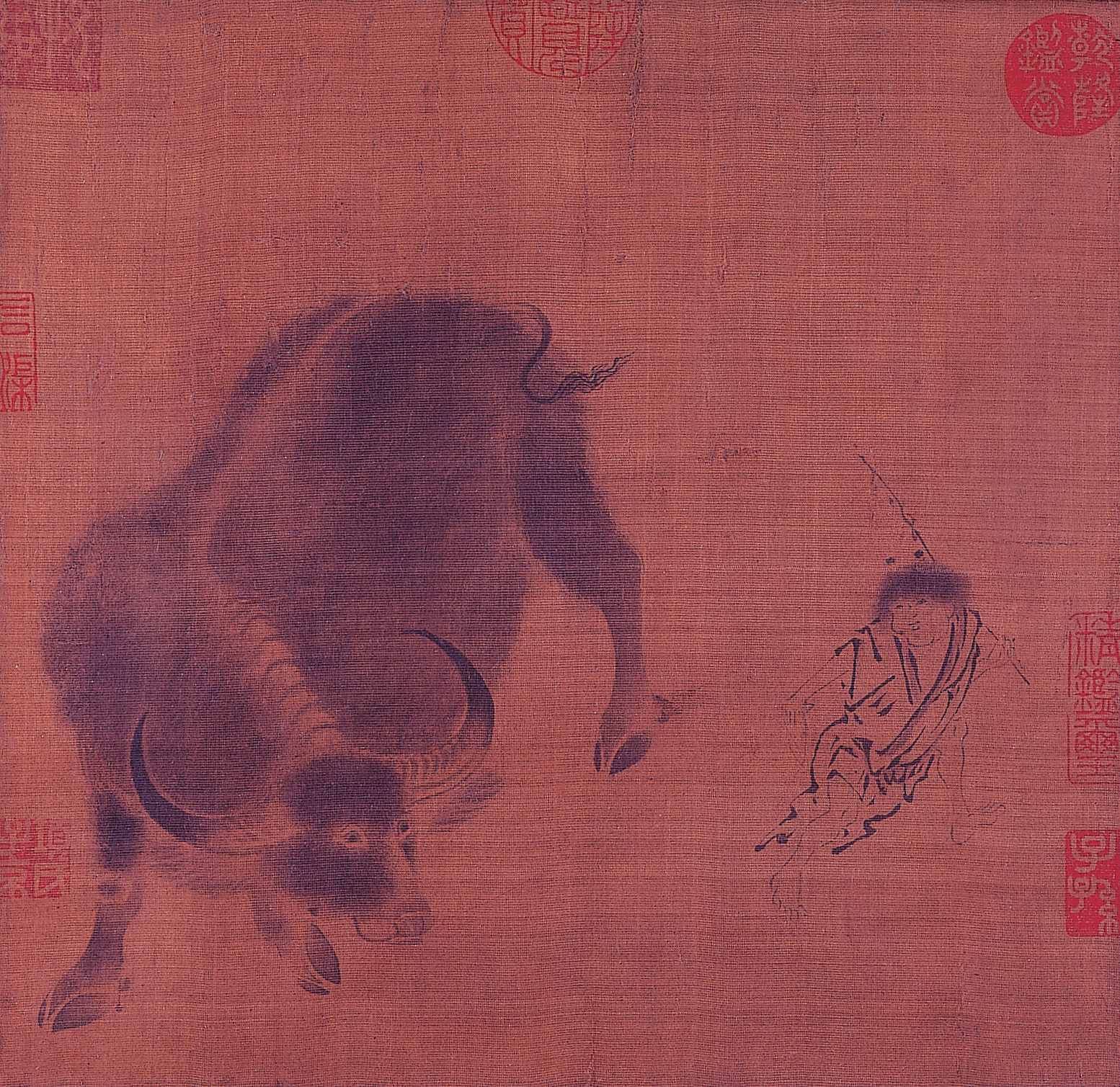 蔡一鳴收藏這幅無款宋畫近三十年，這幅宋畫經手多位權威學者研究鑑賞，帶給蔡一鳴諸多收藏樂趣。（本刊資料室）