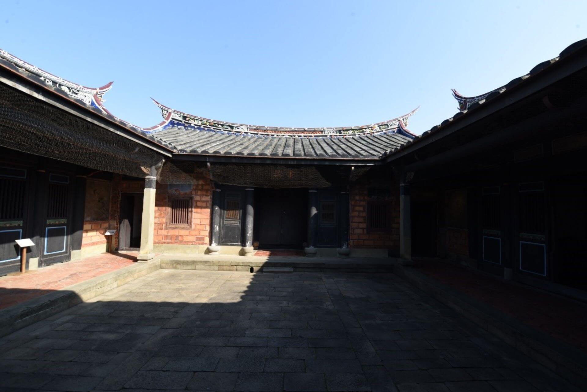 李騰芳古宅是屬於典型詔安客家建築。(攝影/蕭文杰)