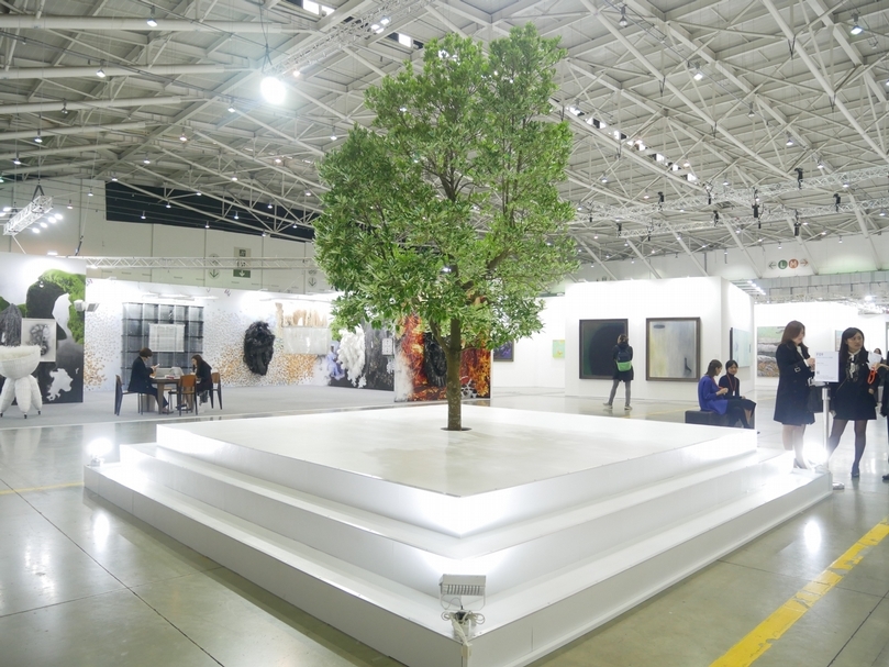 2019年台北當代展會現場。(本刊資料室)
