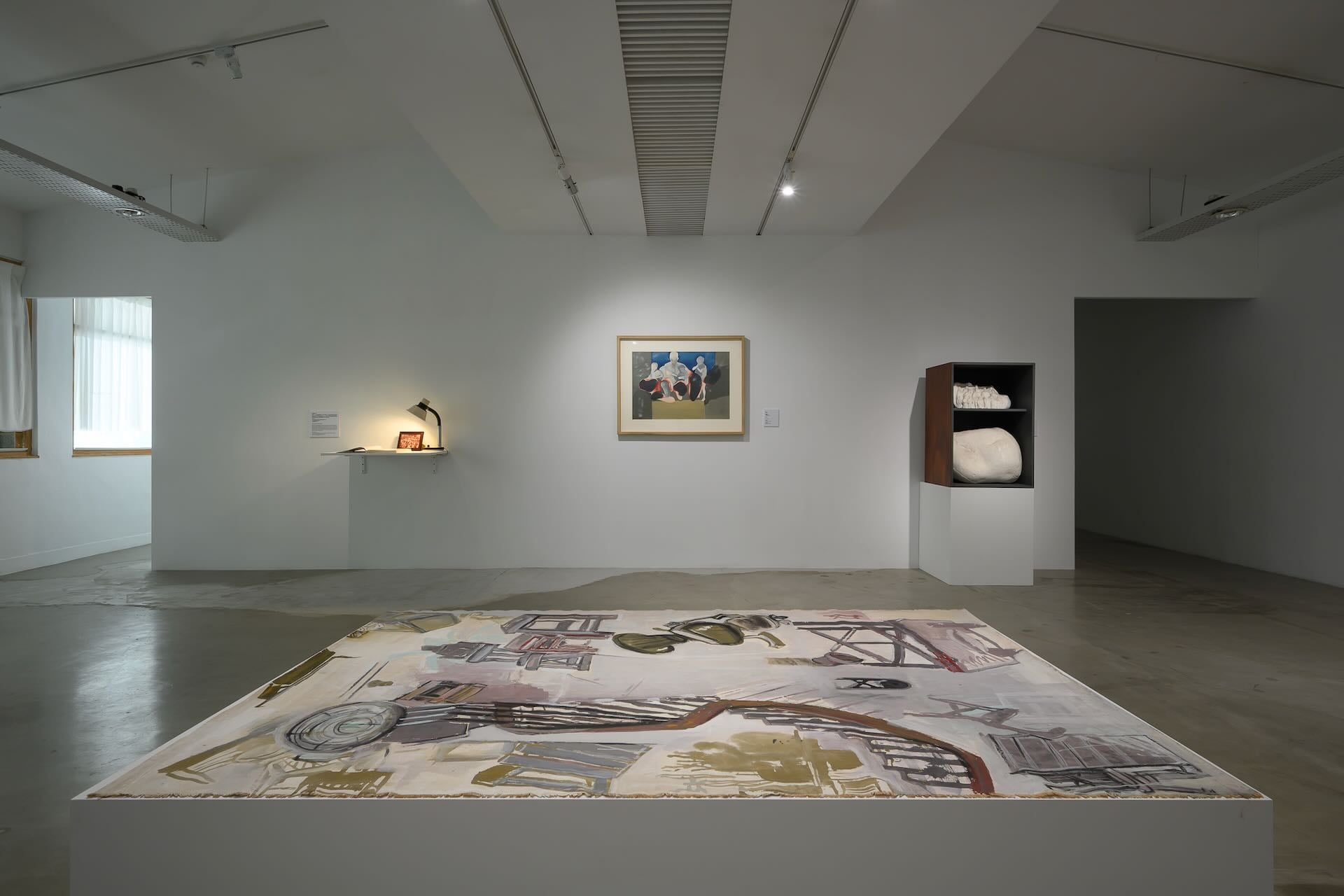 李錦繡系列作品，展場一景。攝影：ANPIS FOTO 王世邦，圖片由長椅小姐、有章藝術博物館提供