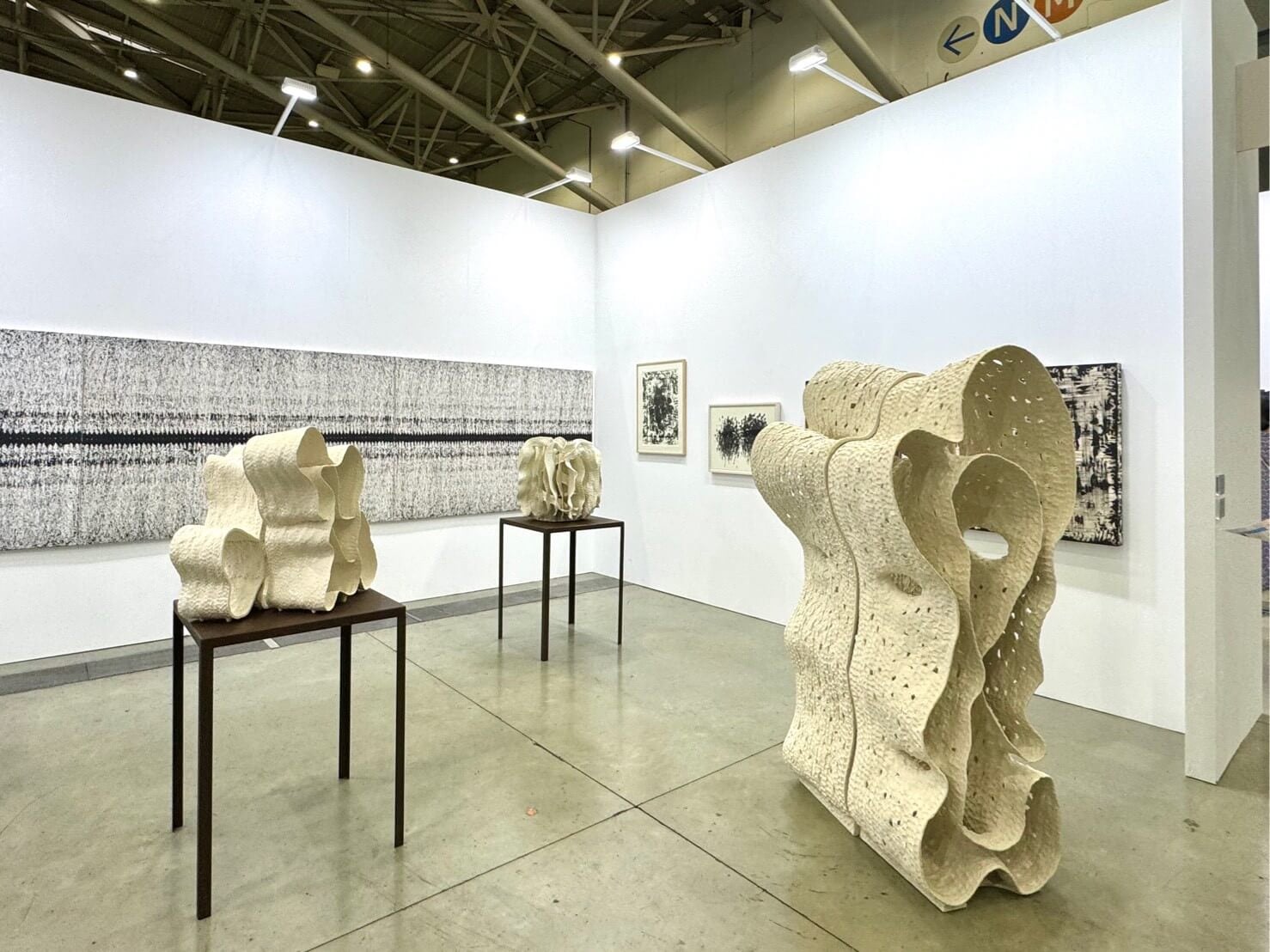 Art Space 3於2025台北當代展位風景。（本刊資料室）